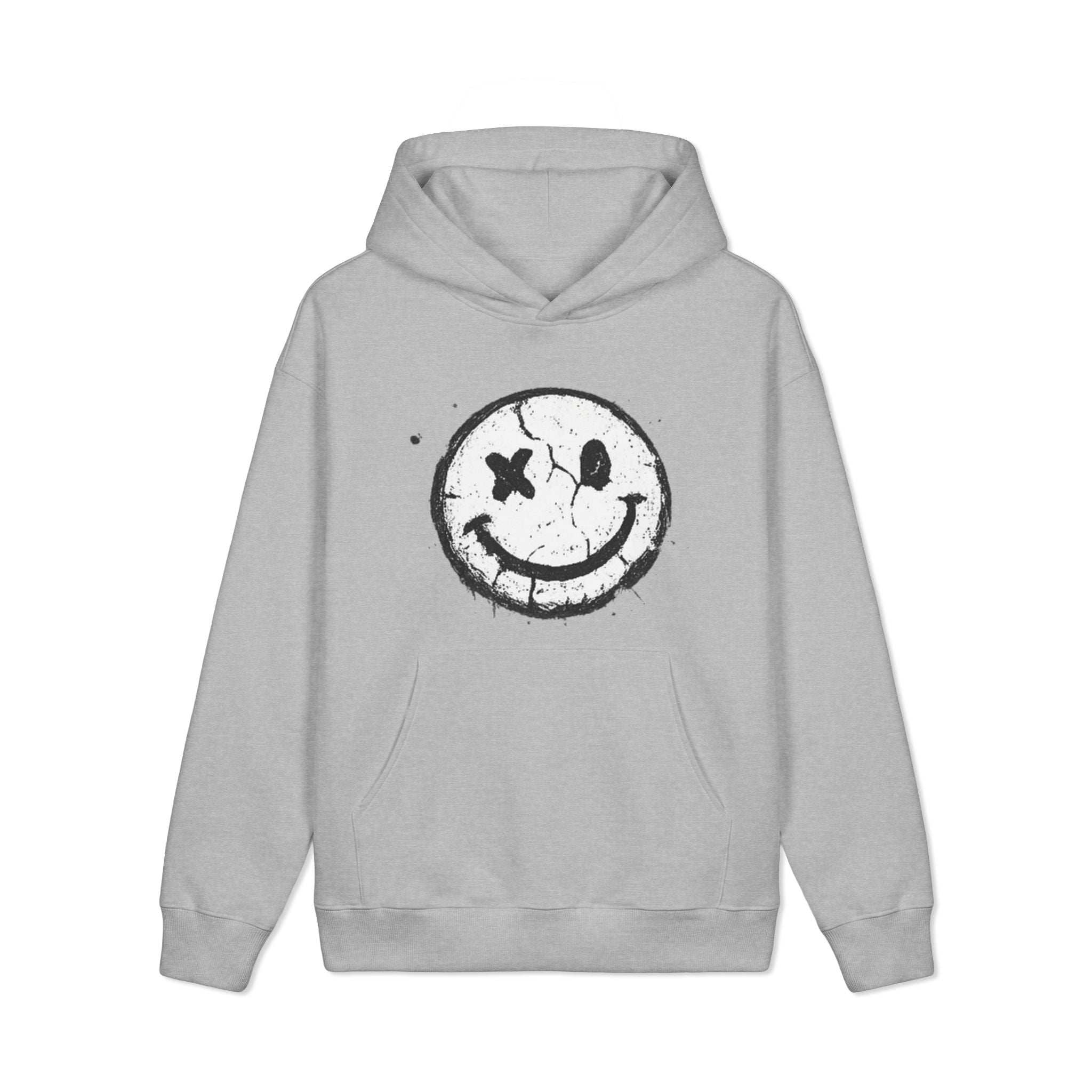 Broken Smile Oversized Hoodie