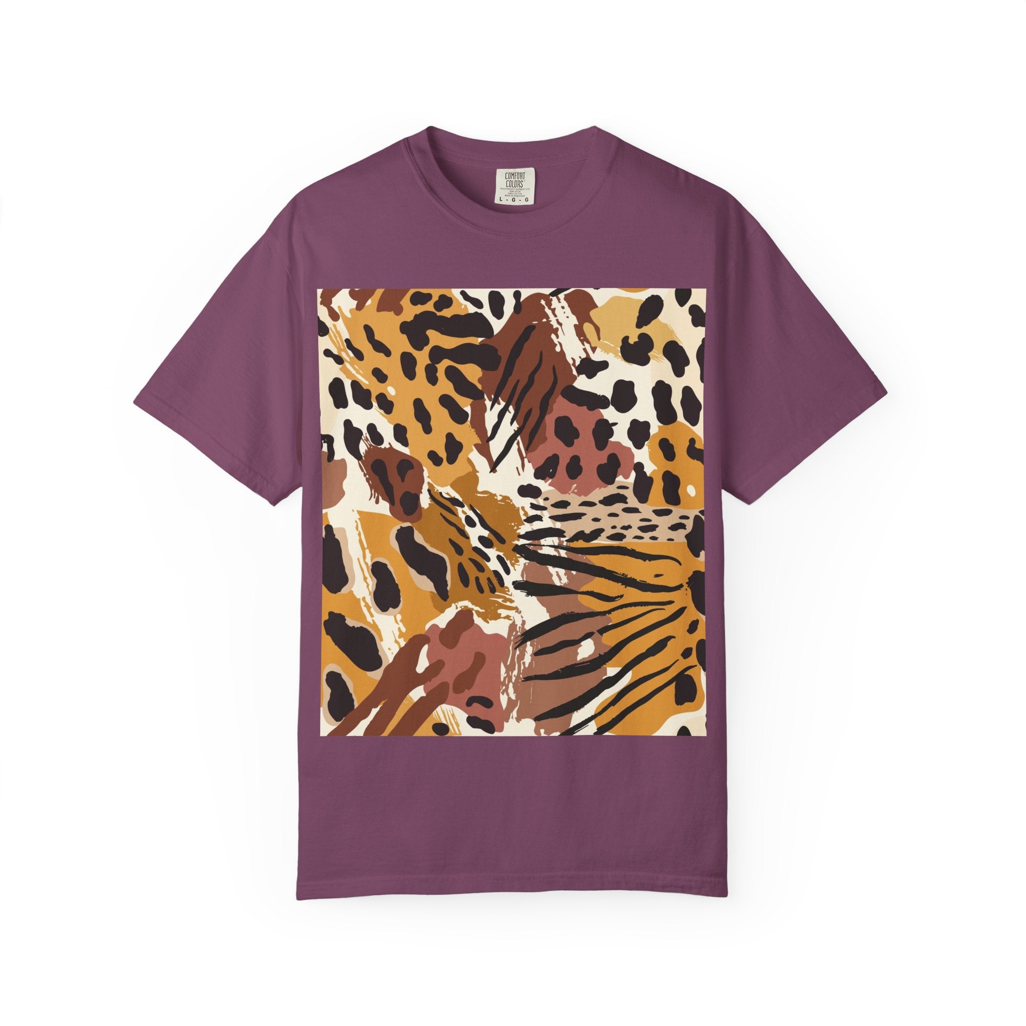 Leopard Print Graphic T-Shirt