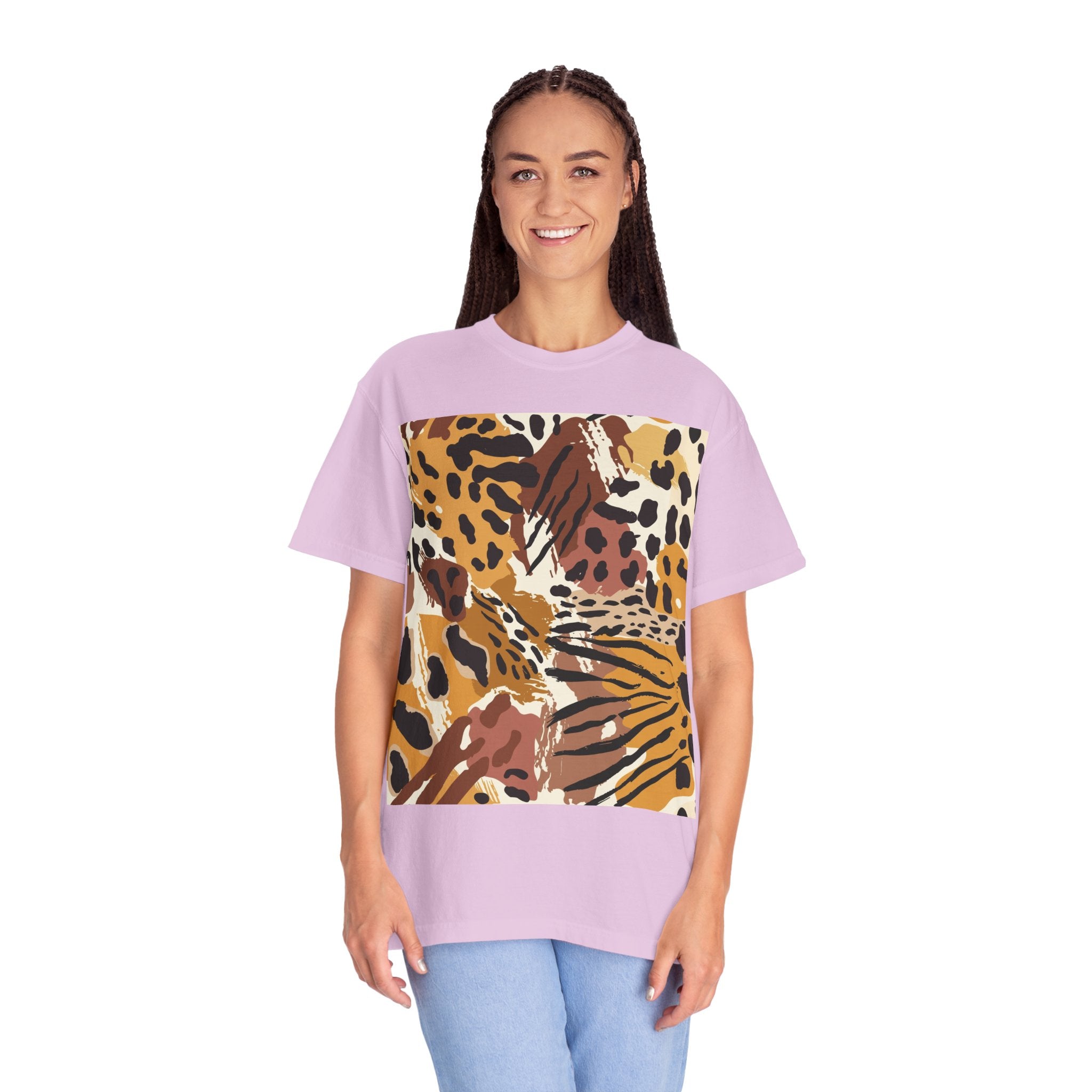 Leopard Print Graphic T-Shirt