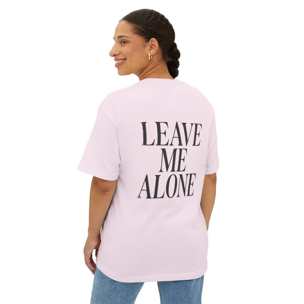 Leave Me Alone Oversized Boxy T-Shirt