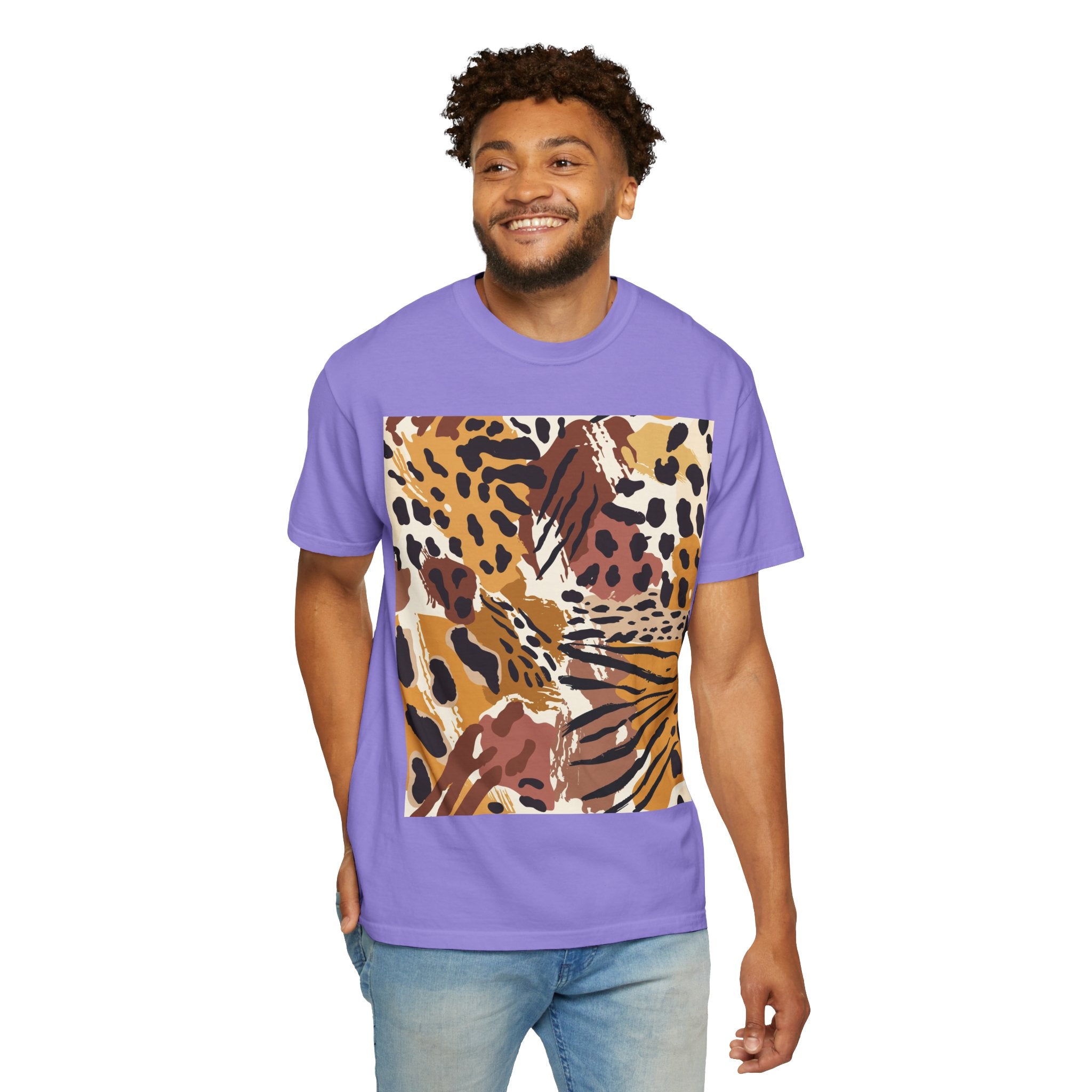Leopard Print Graphic T-Shirt