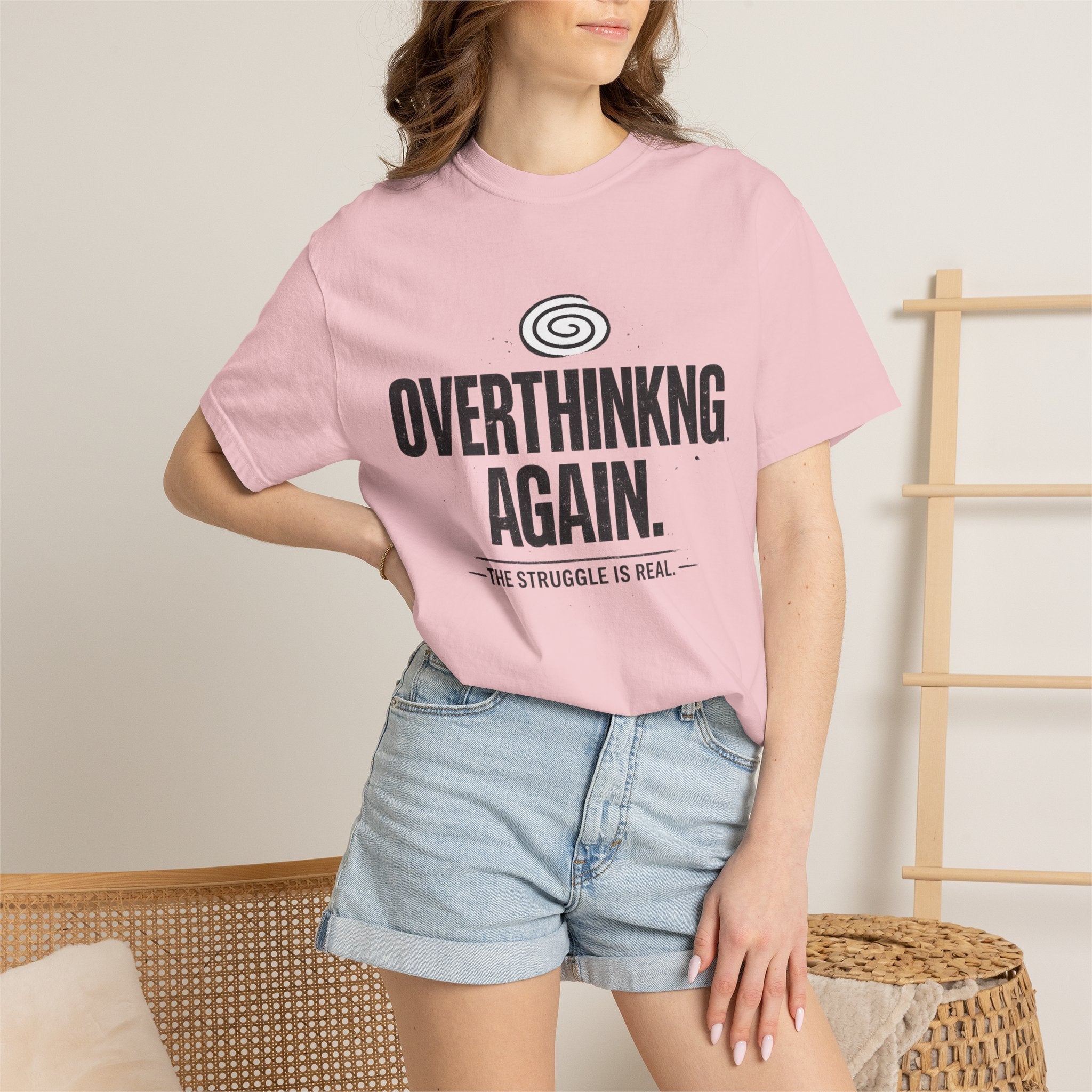 OVERTHINKING AGAIN Graphic T-Shirt