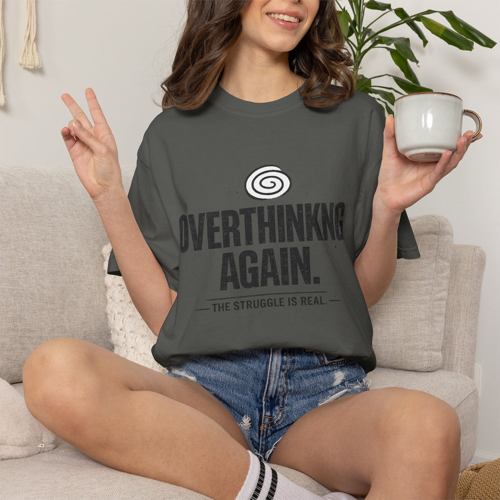 OVERTHINKING AGAIN Graphic T-Shirt