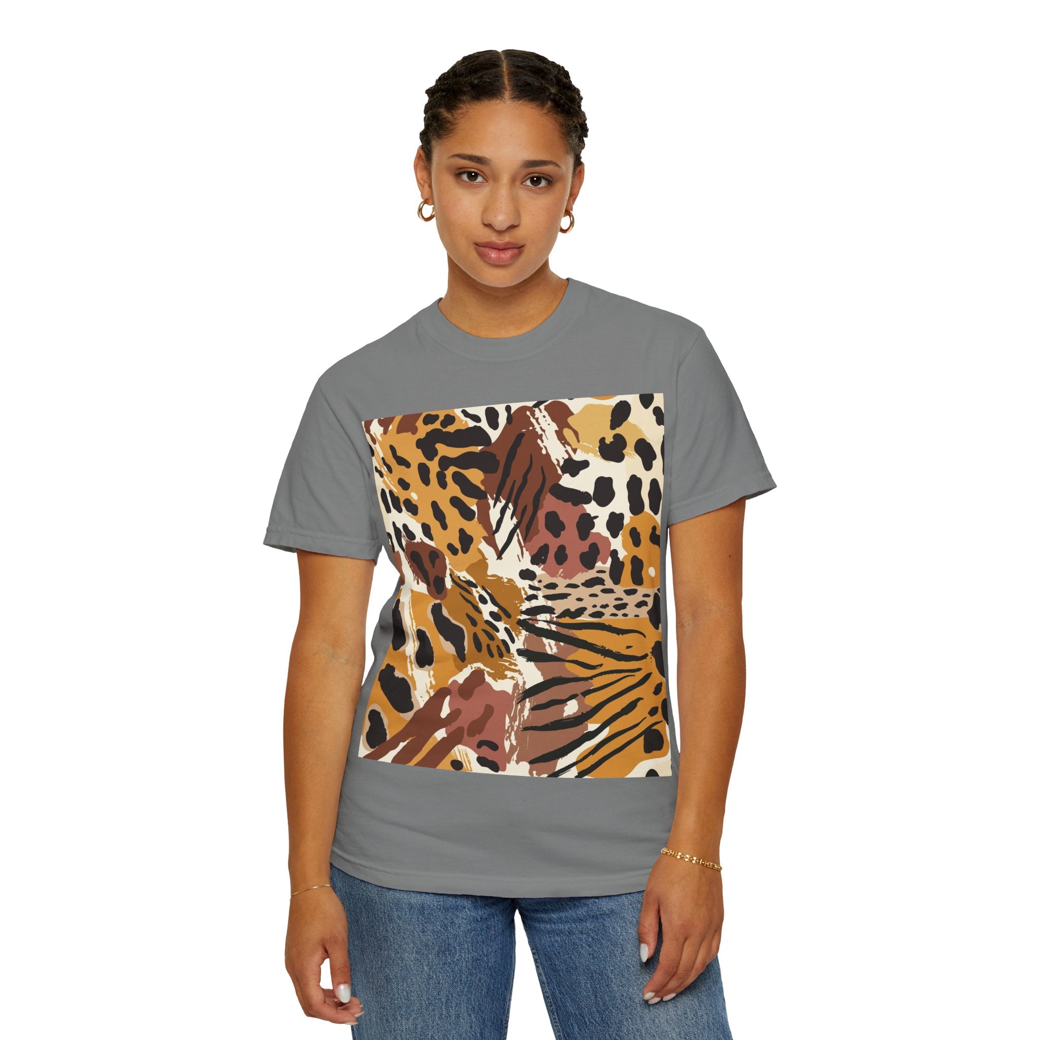 Leopard Print Graphic T-Shirt