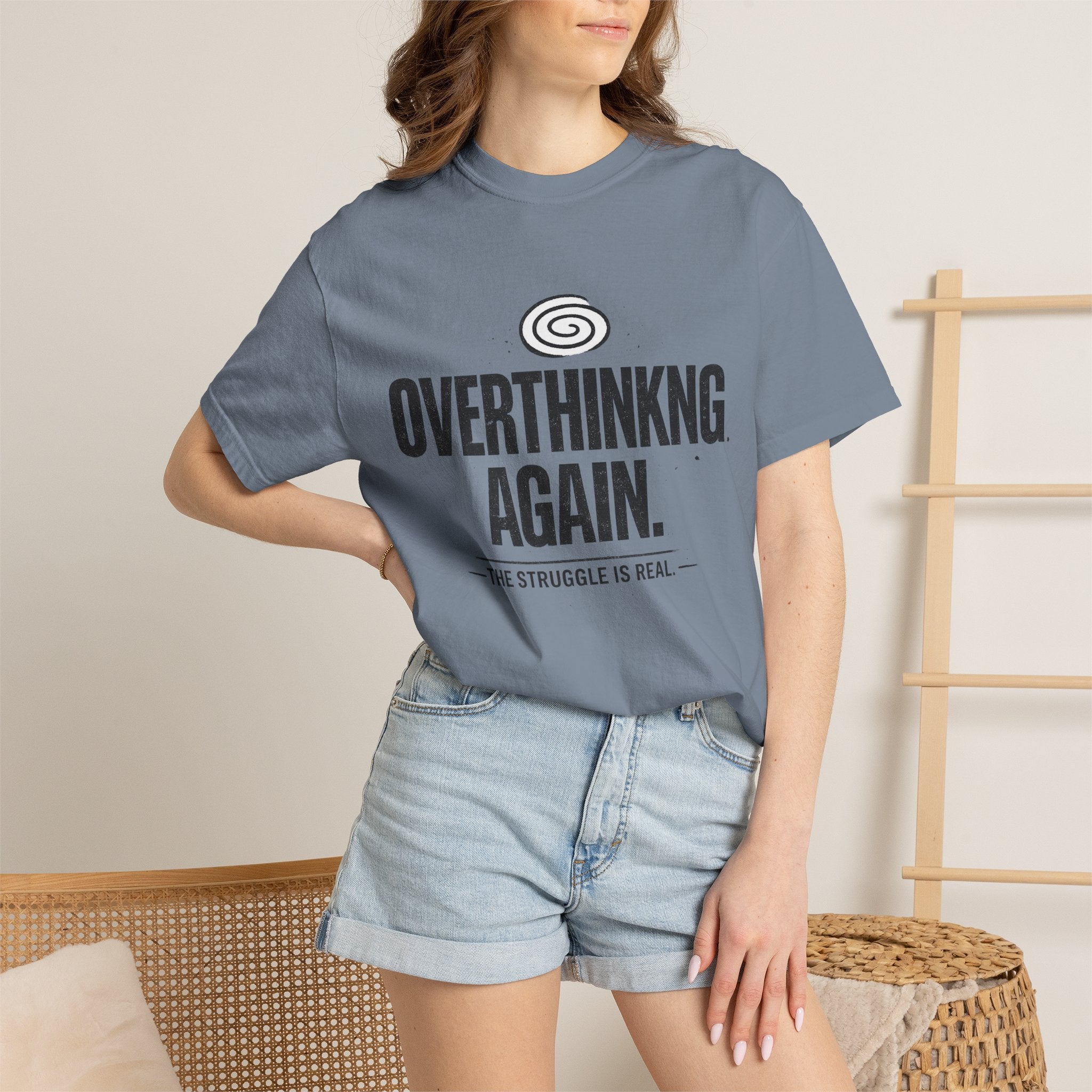 OVERTHINKING AGAIN Graphic T-Shirt