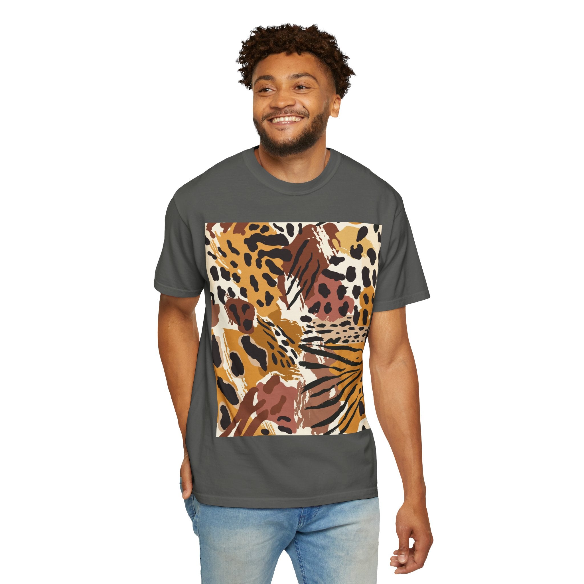 Leopard Print Graphic T-Shirt
