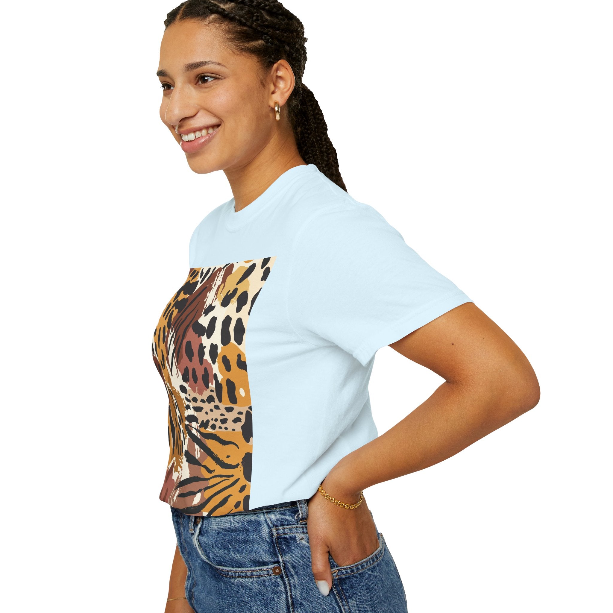 Leopard Print Graphic T-Shirt