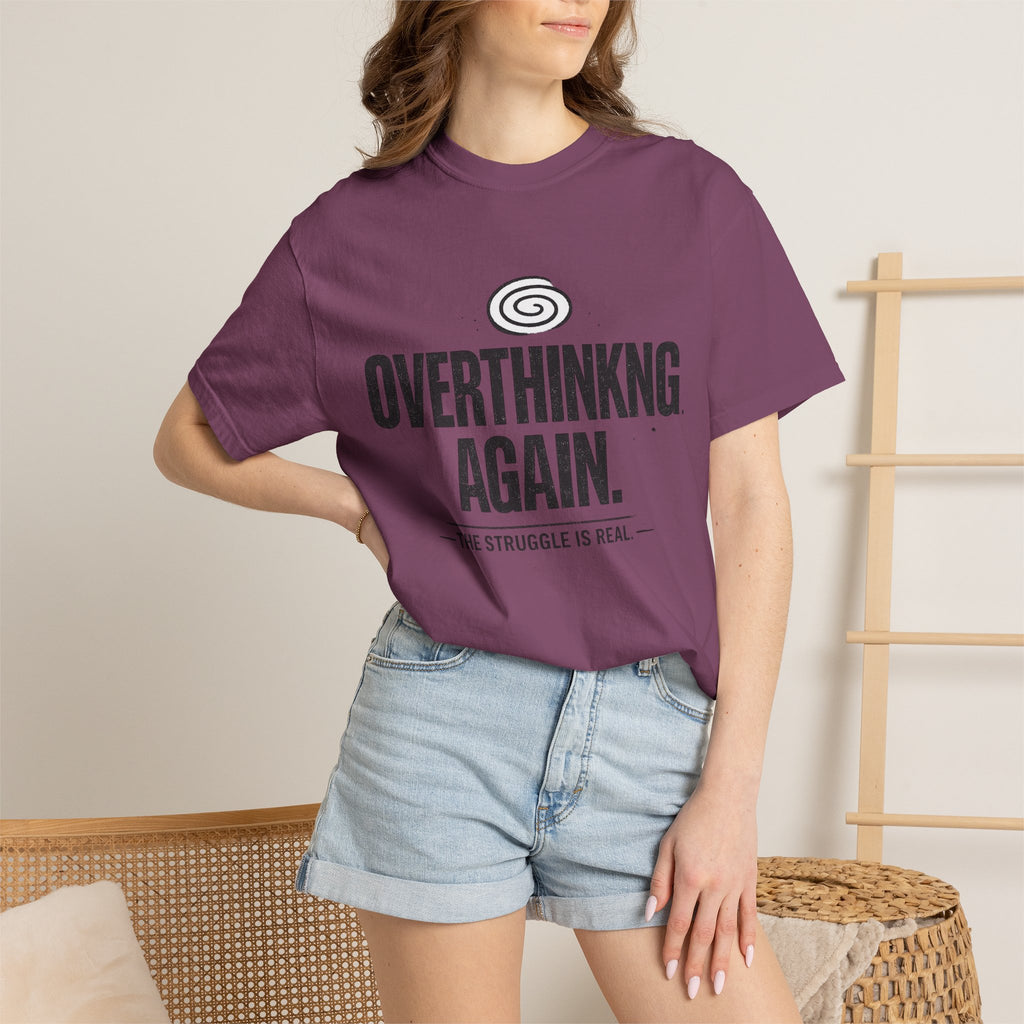 OVERTHINKING AGAIN Graphic T-Shirt