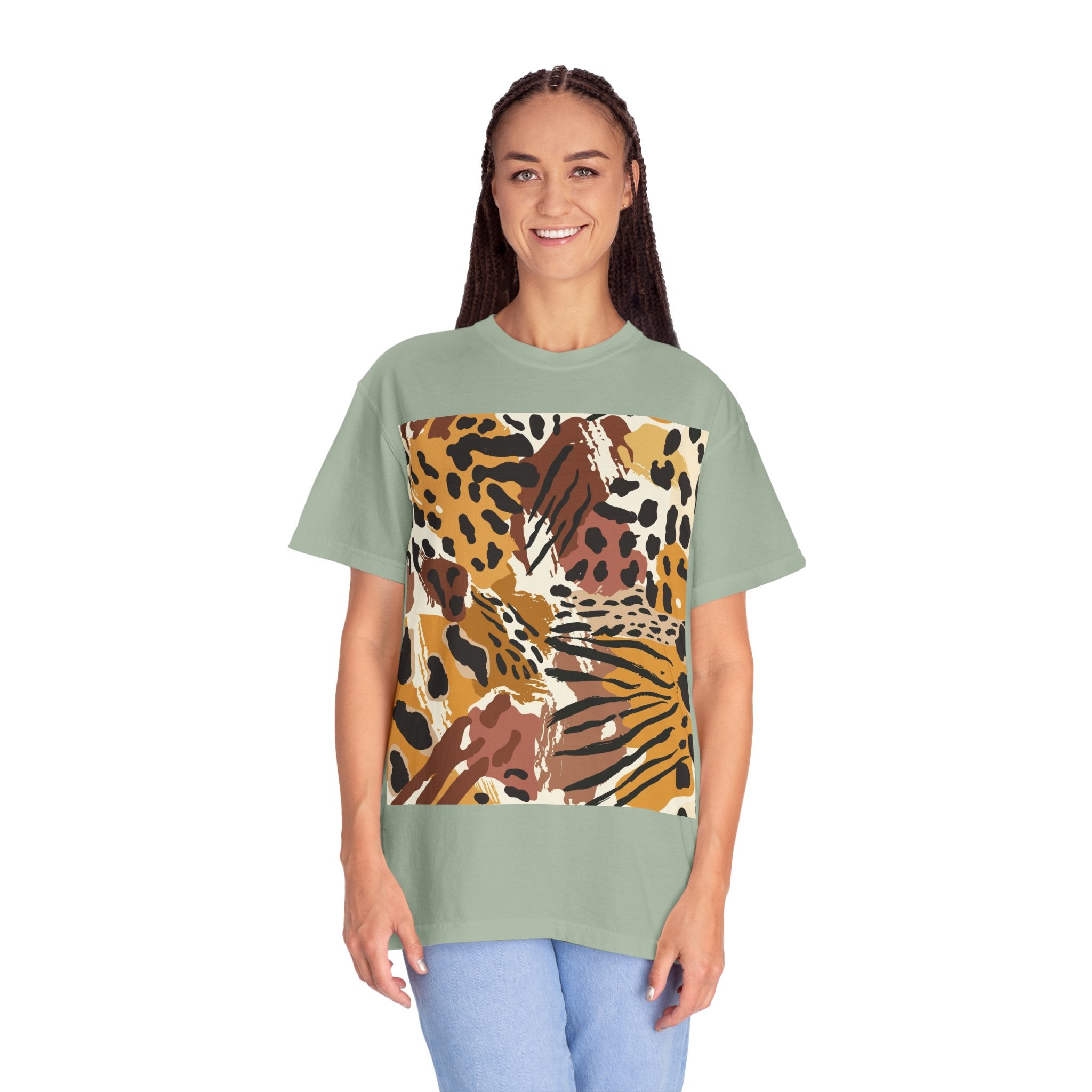 Leopard Print Graphic T-Shirt