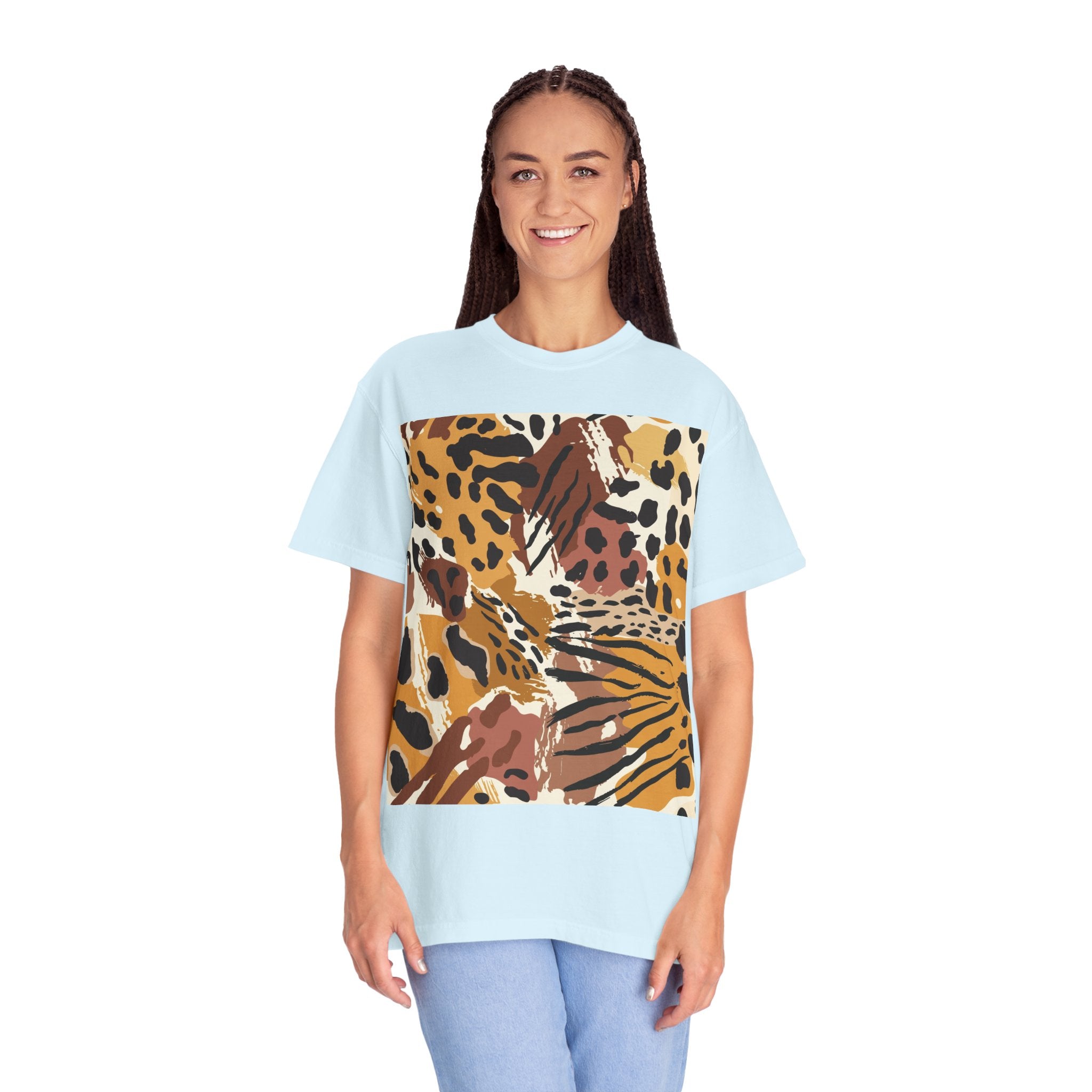 Leopard Print Graphic T-Shirt