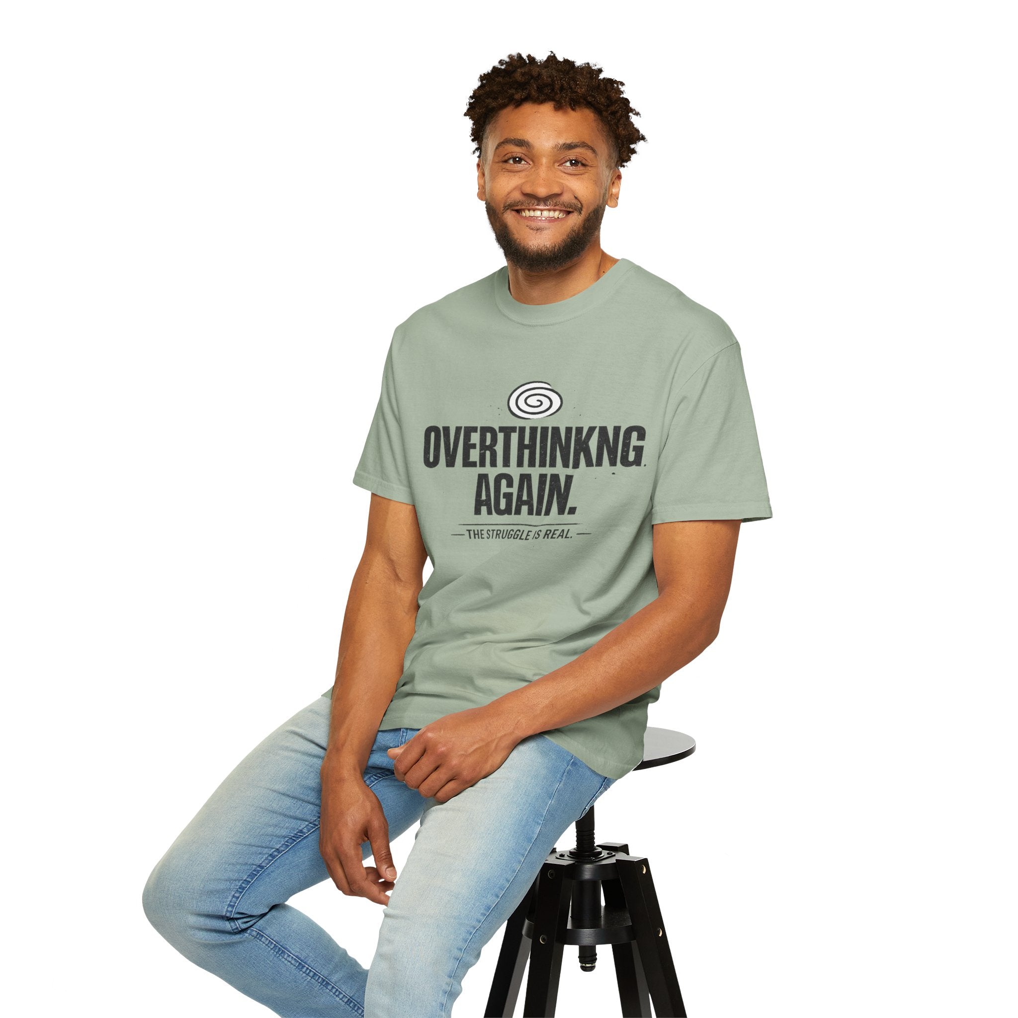 OVERTHINKING AGAIN Graphic T-Shirt