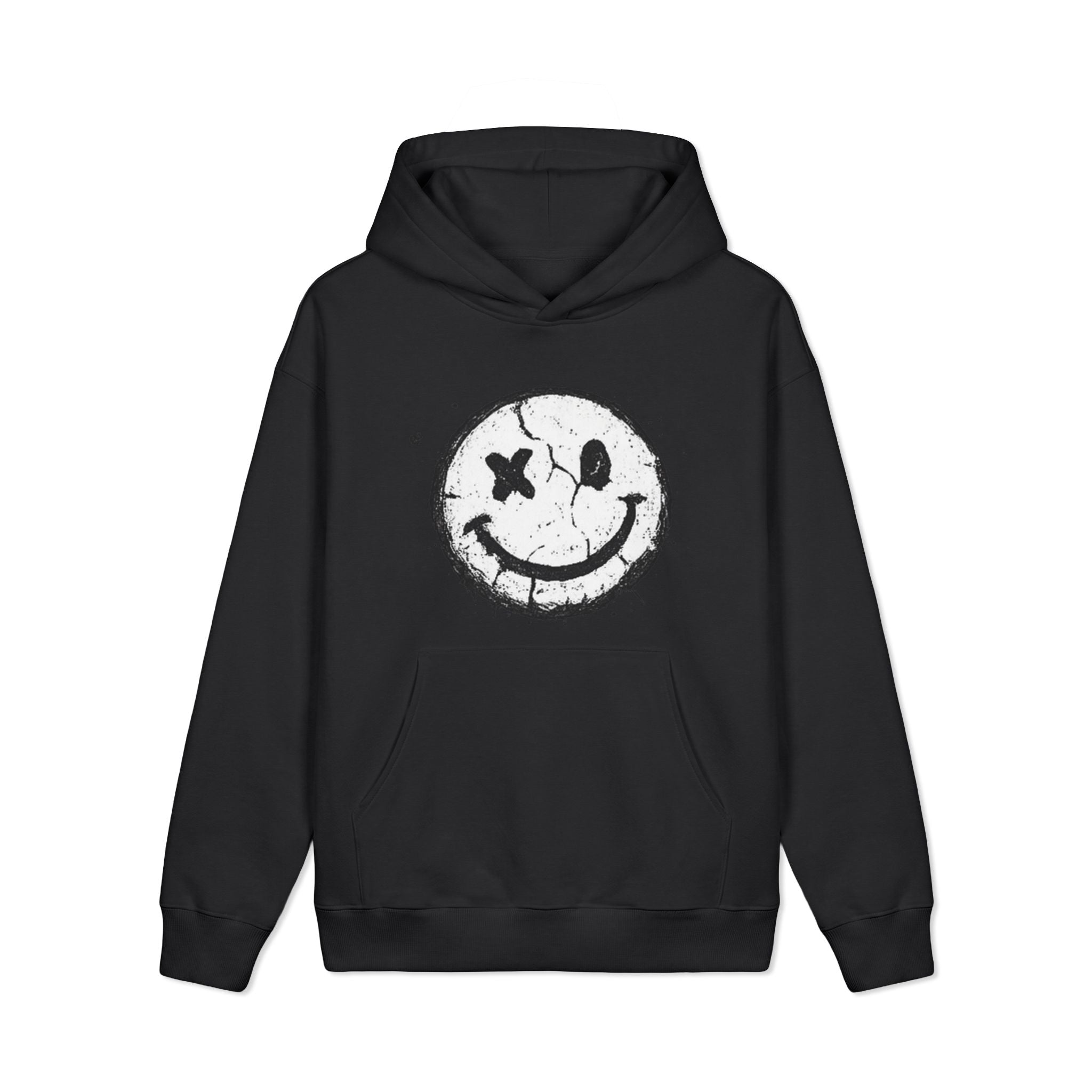 Broken Smile Oversized Hoodie