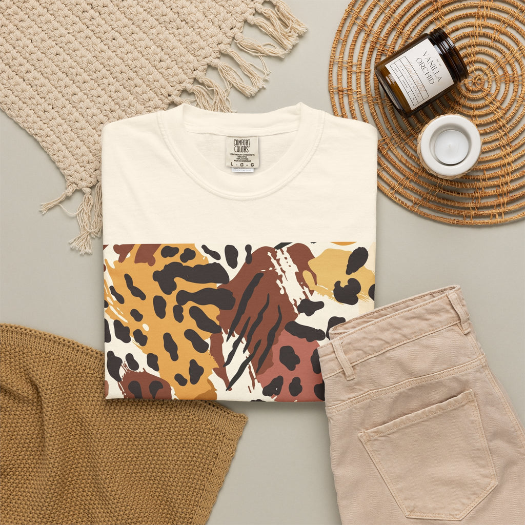 Leopard Print Graphic T-Shirt