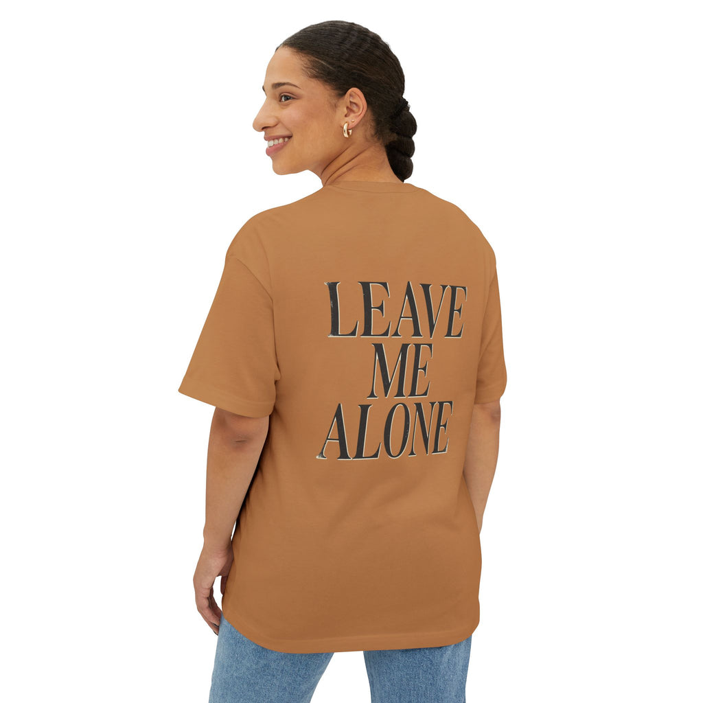 Leave Me Alone Oversized Boxy T-Shirt