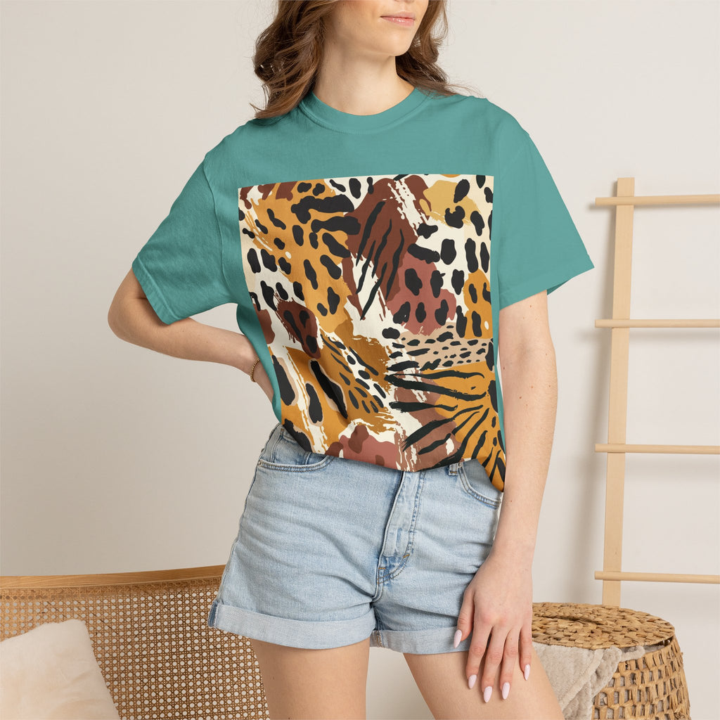 Leopard Print Graphic T-Shirt