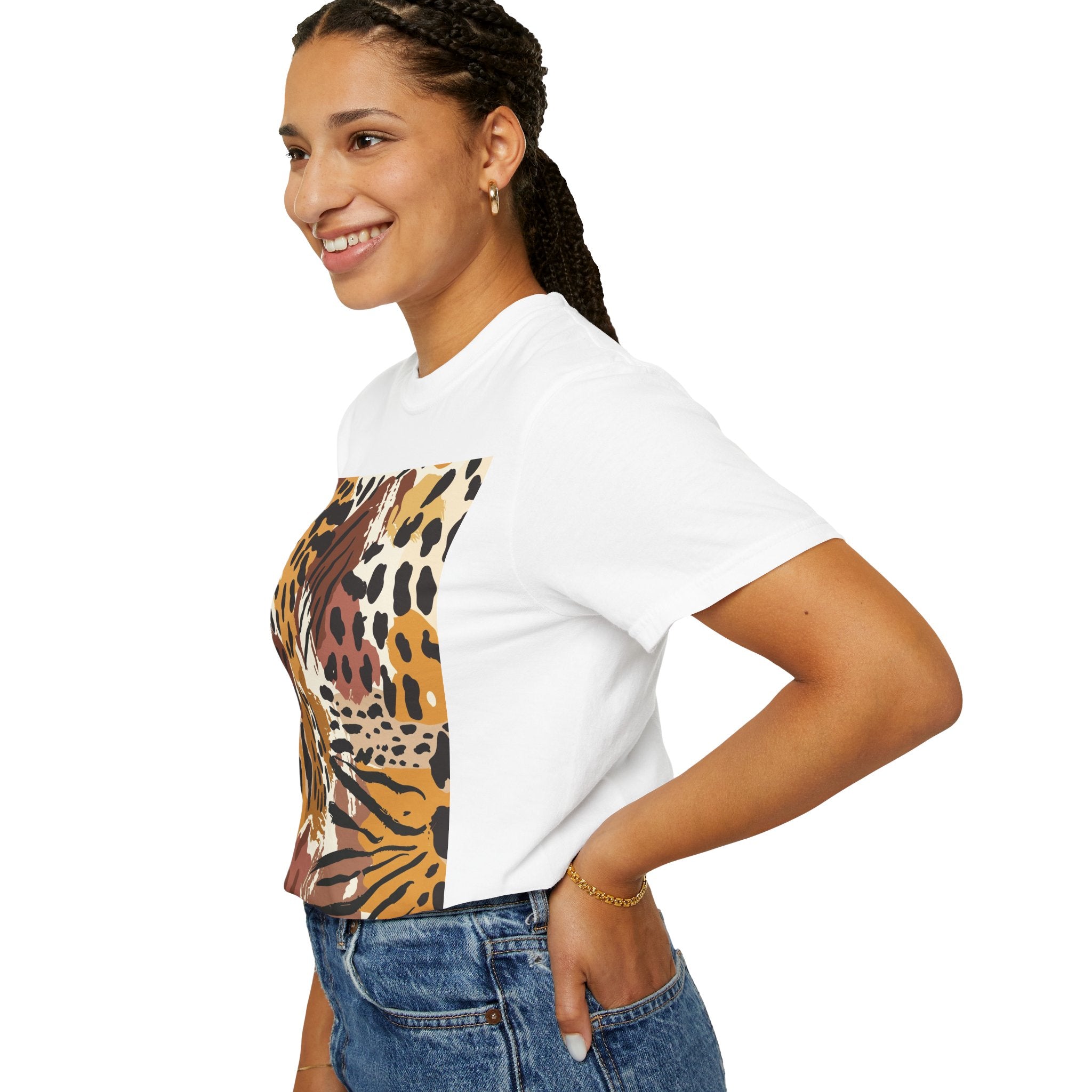 Leopard Print Graphic T-Shirt