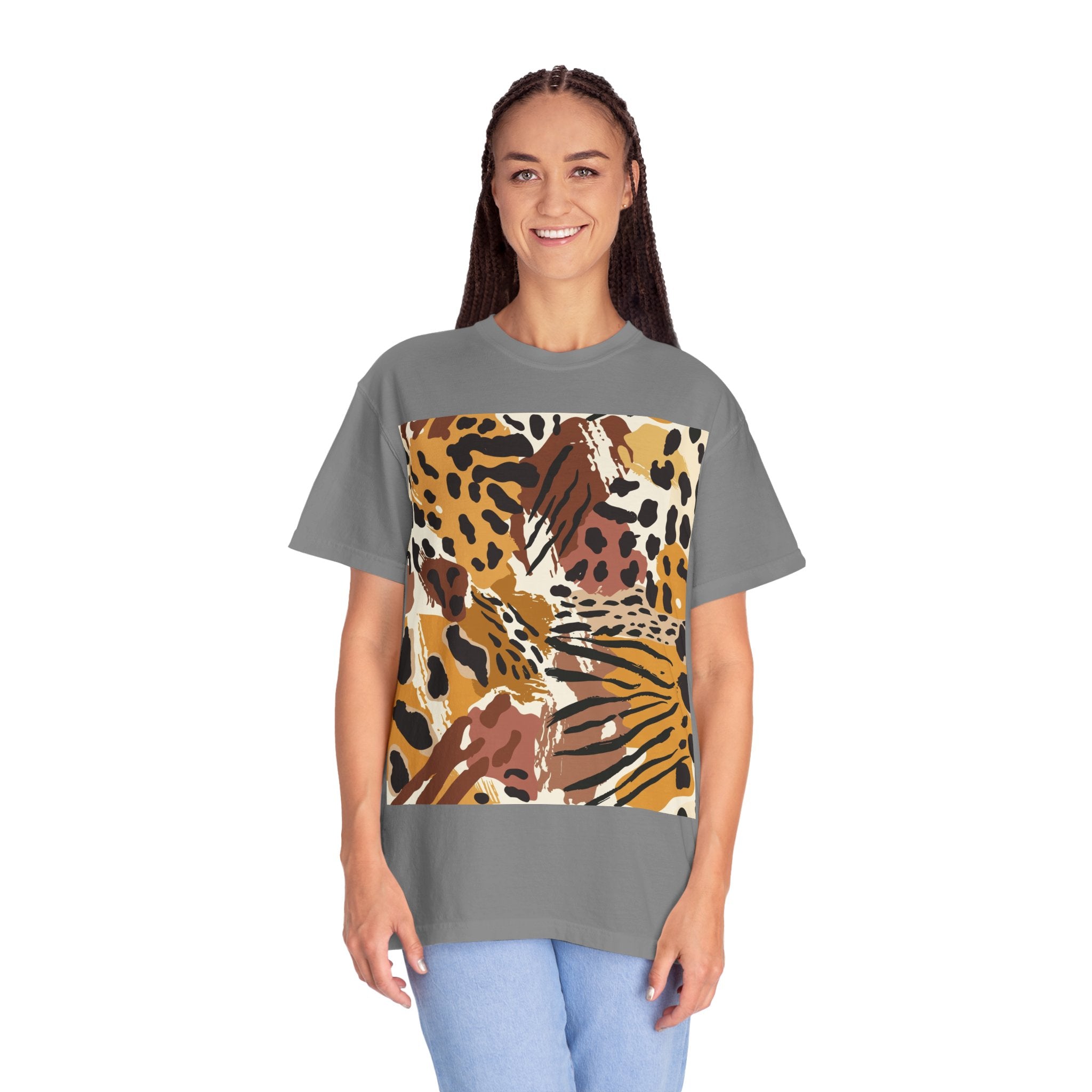 Leopard Print Graphic T-Shirt