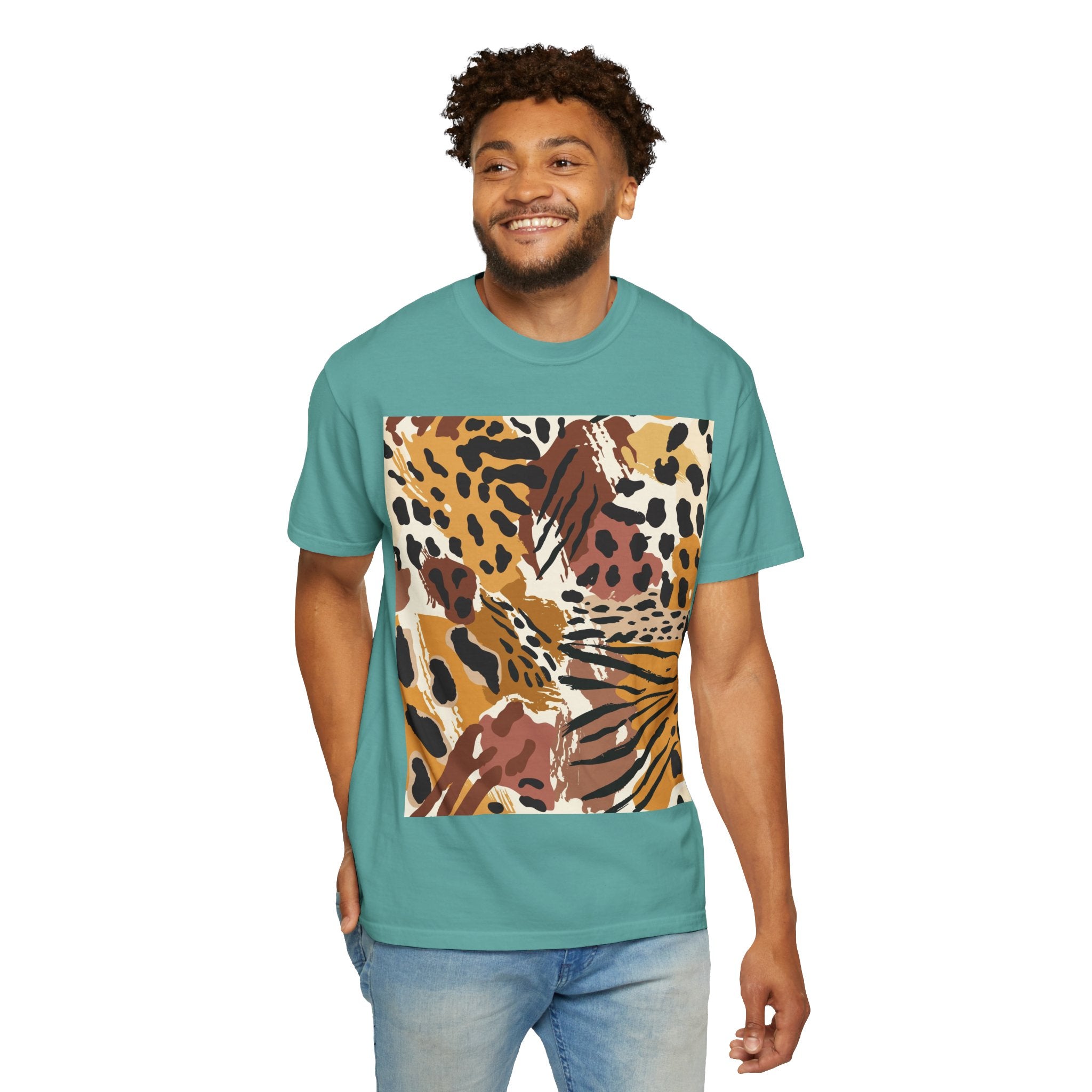 Leopard Print Graphic T-Shirt