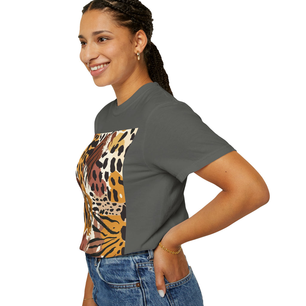 Leopard Print Graphic T-Shirt