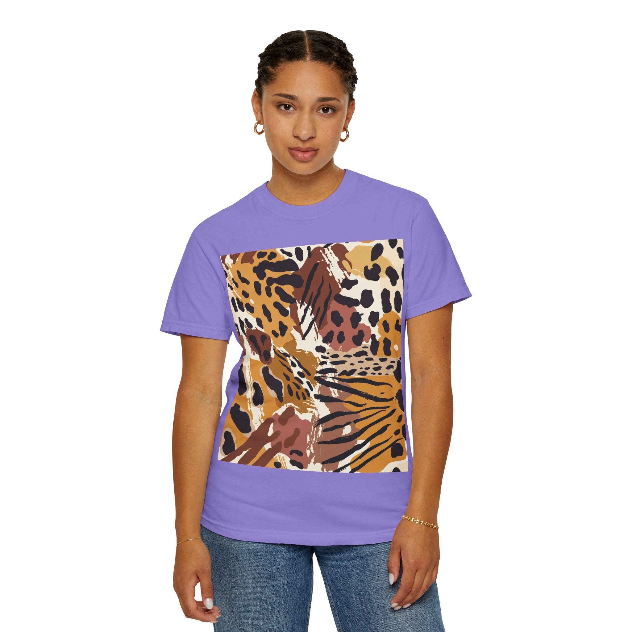 Leopard Print Graphic T-Shirt
