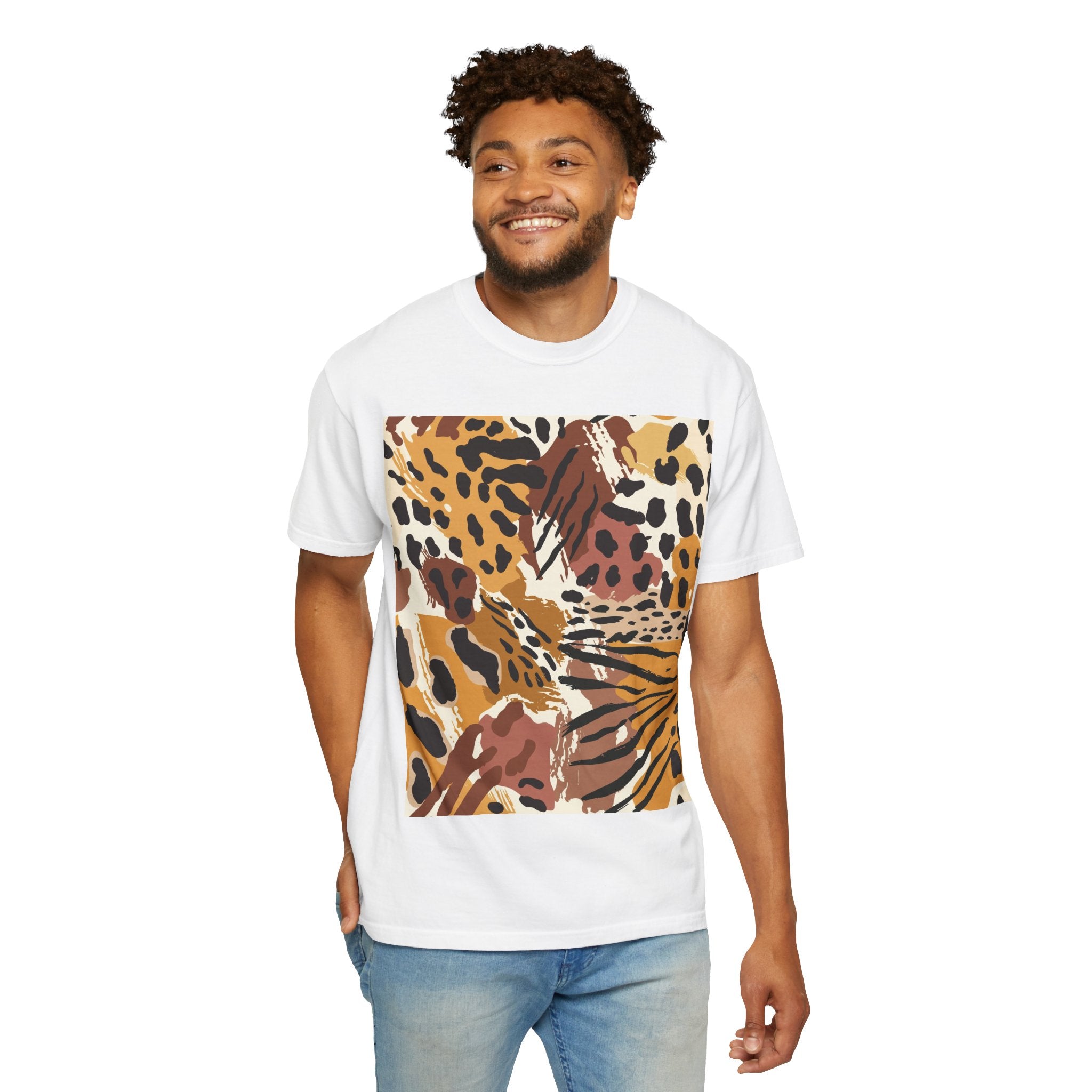 Leopard Print Graphic T-Shirt