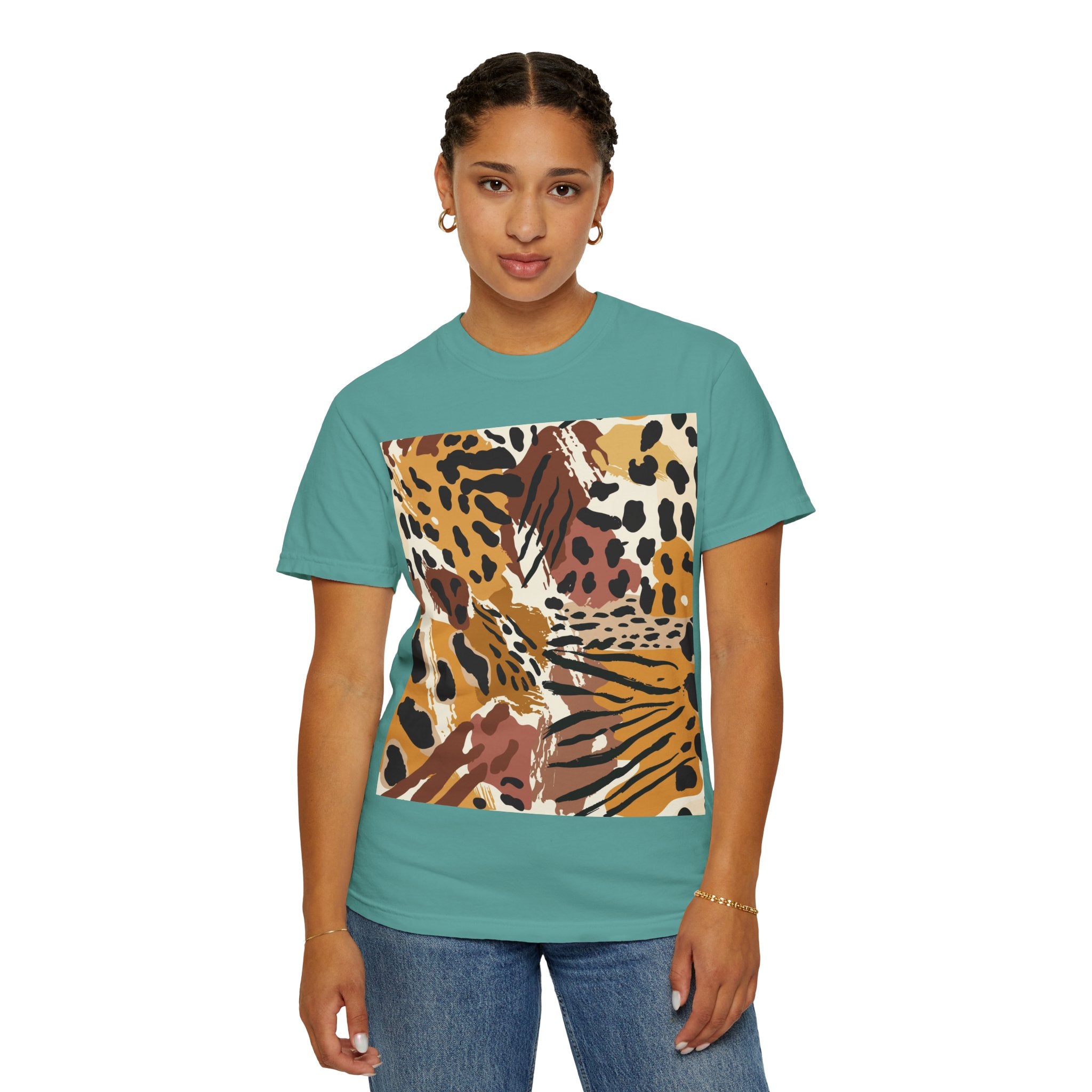 Leopard Print Graphic T-Shirt