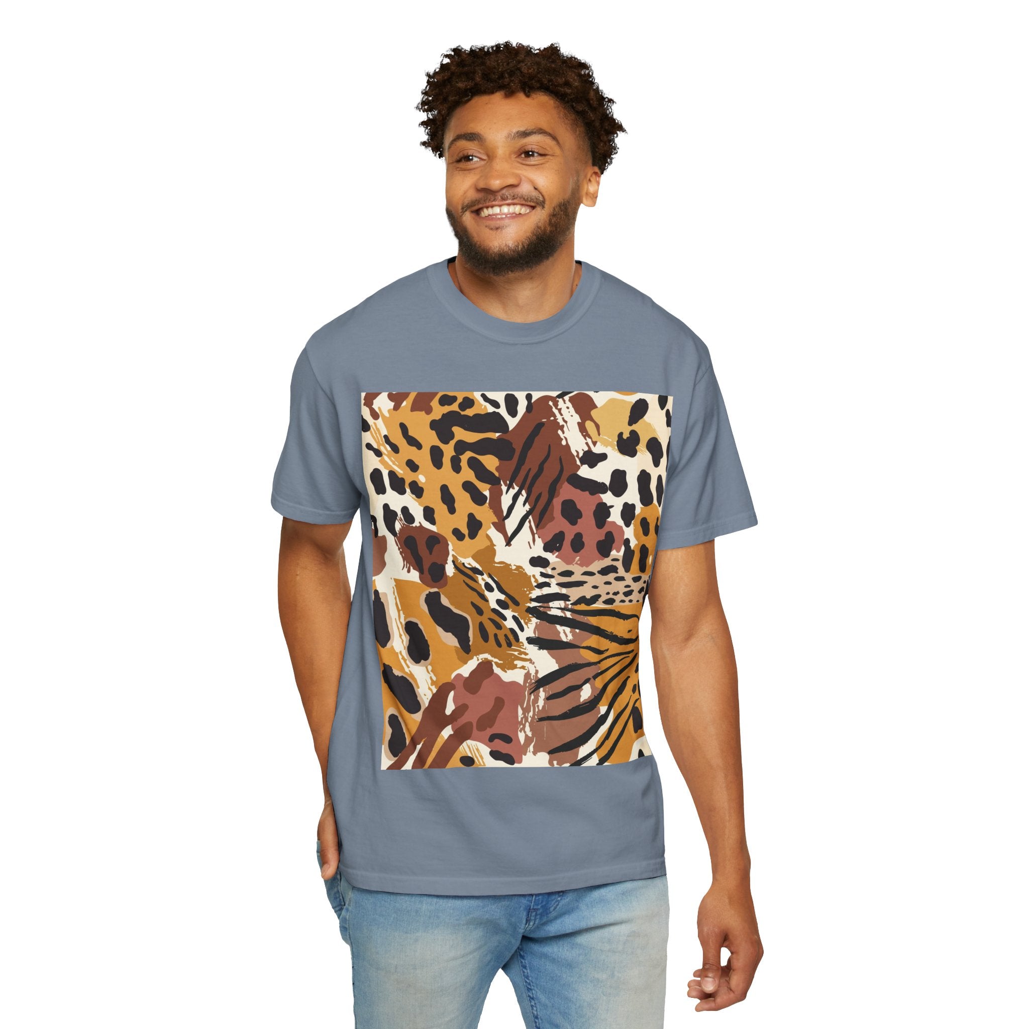 Leopard Print Graphic T-Shirt
