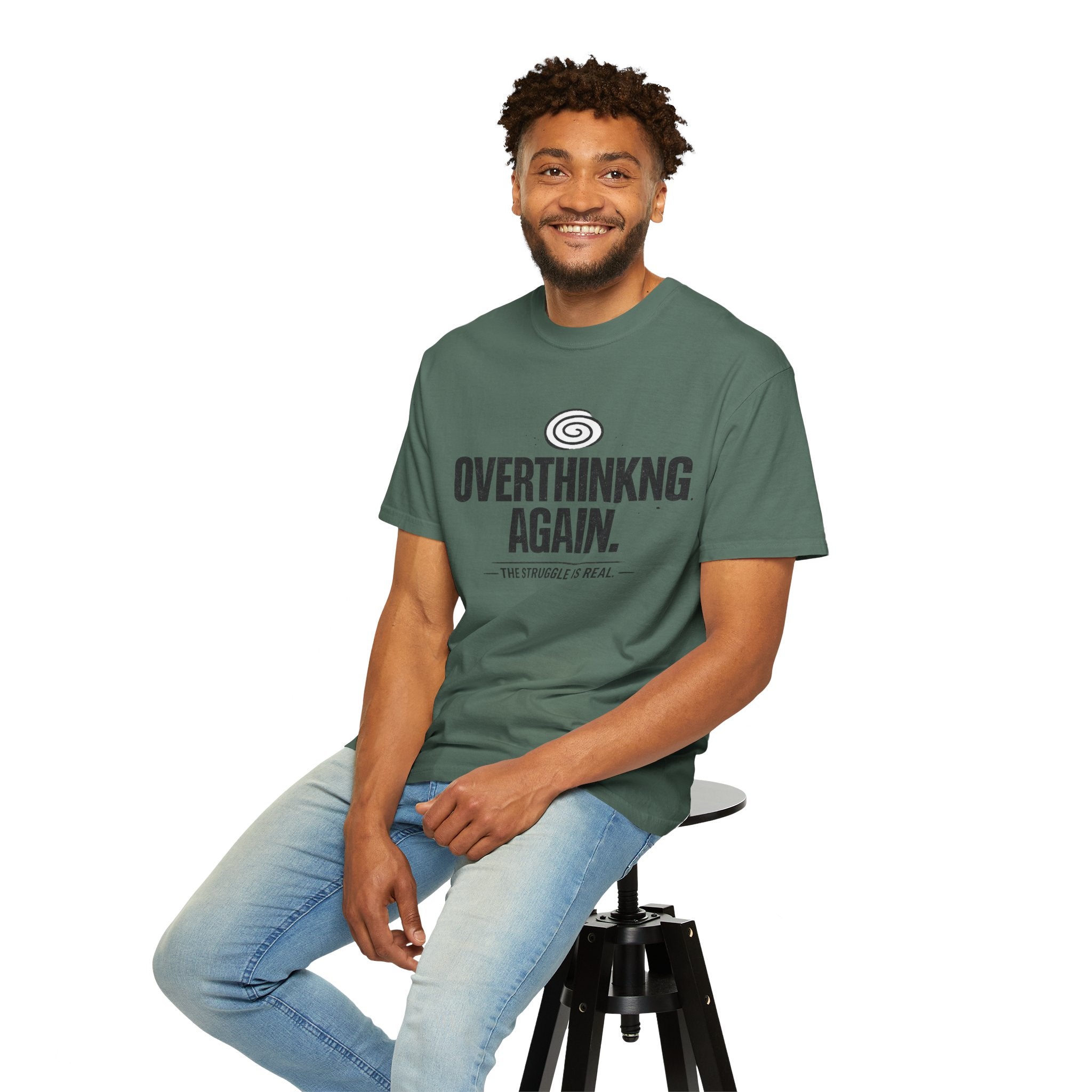 OVERTHINKING AGAIN Graphic T-Shirt