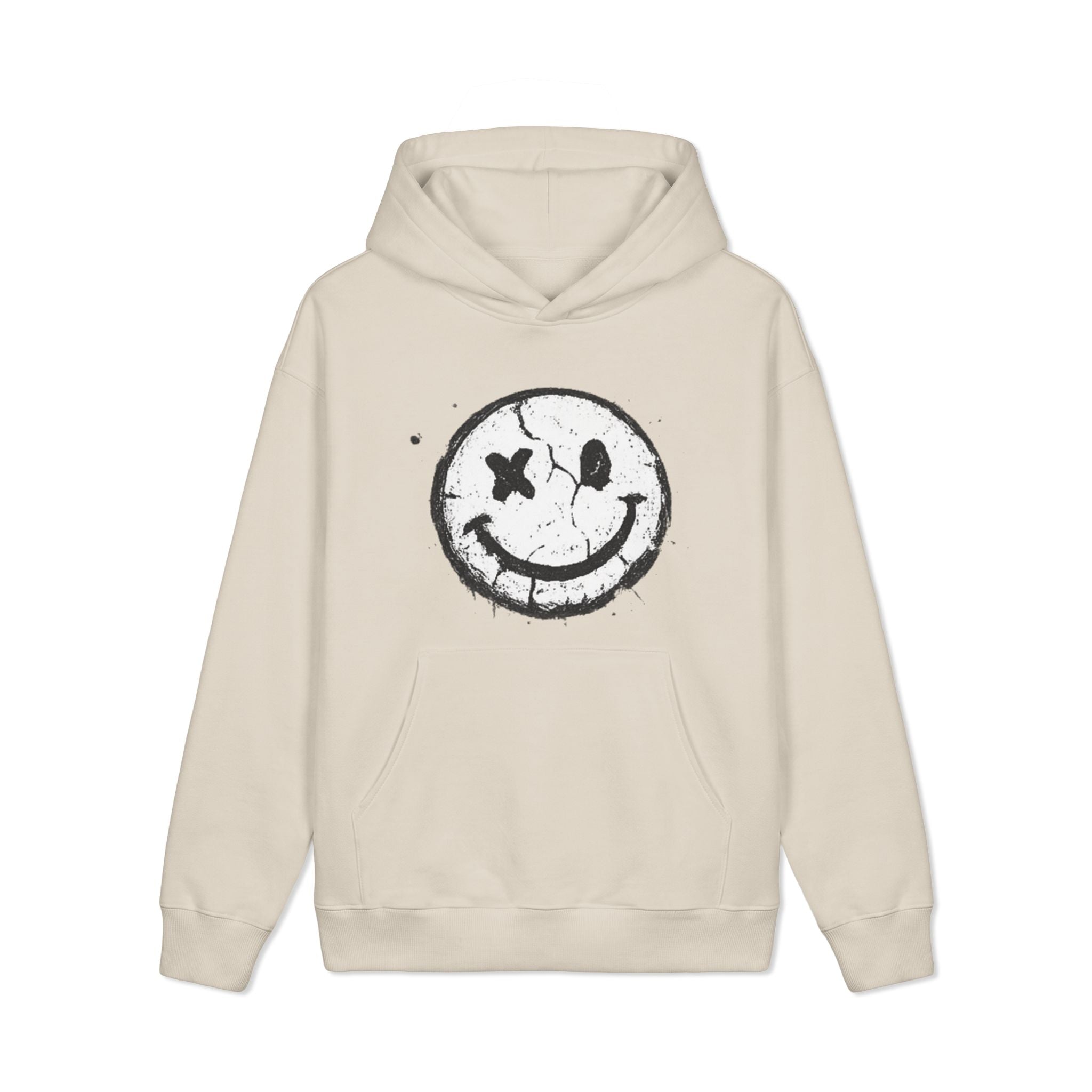 Broken Smile Oversized Hoodie