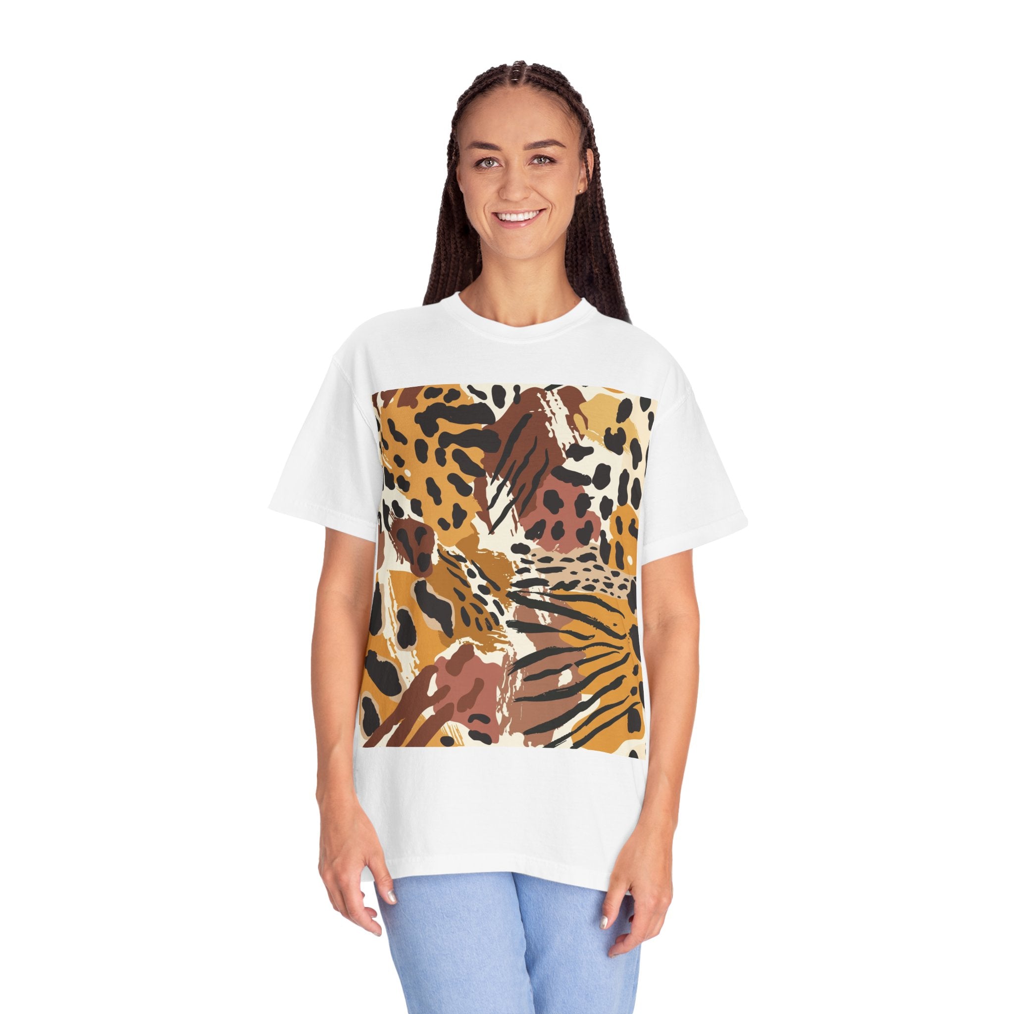 Leopard Print Graphic T-Shirt
