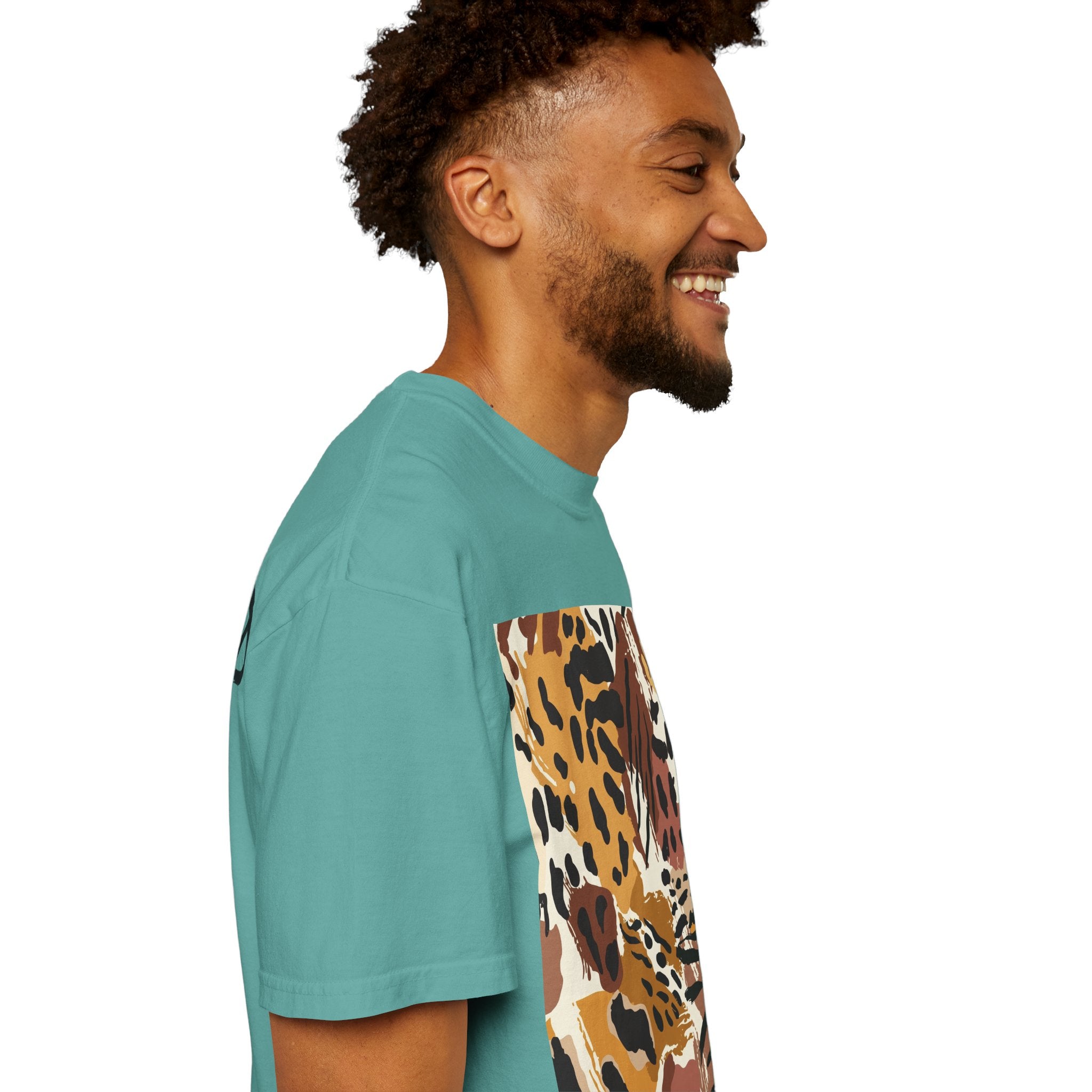 Leopard Print Graphic T-Shirt