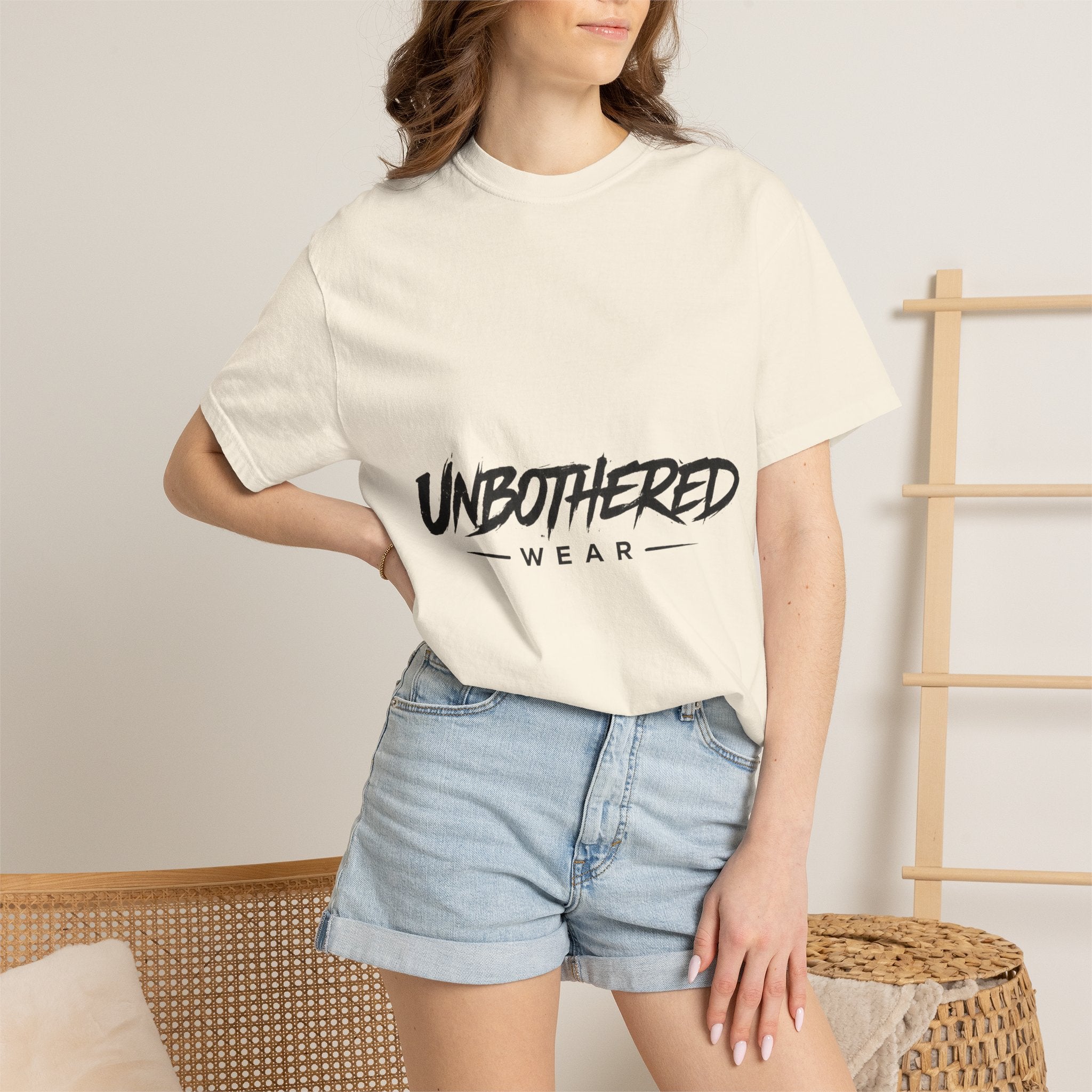 UNBOTHERED WEAR Graphic Streetwear Tee – Relaxed Fit Unisex T-Shirt