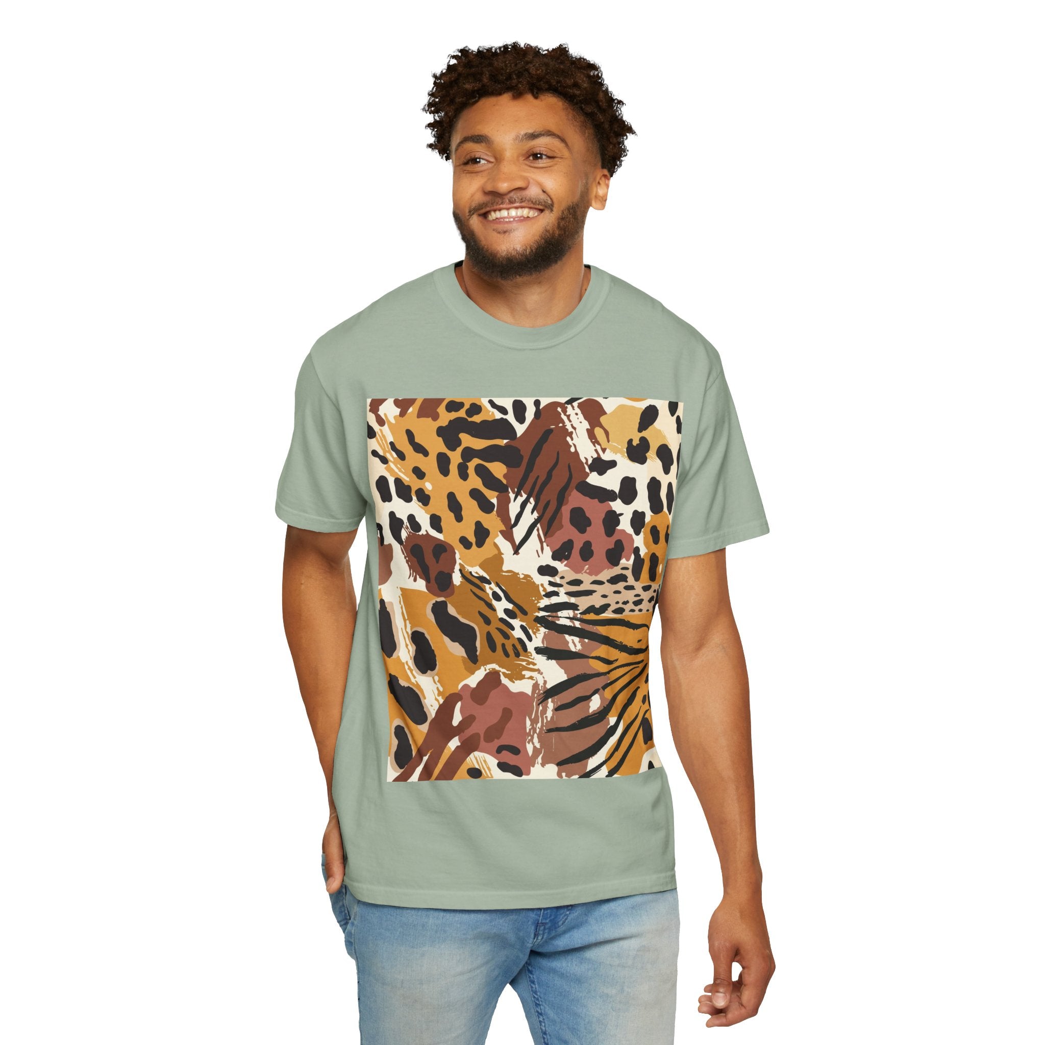 Leopard Print Graphic T-Shirt