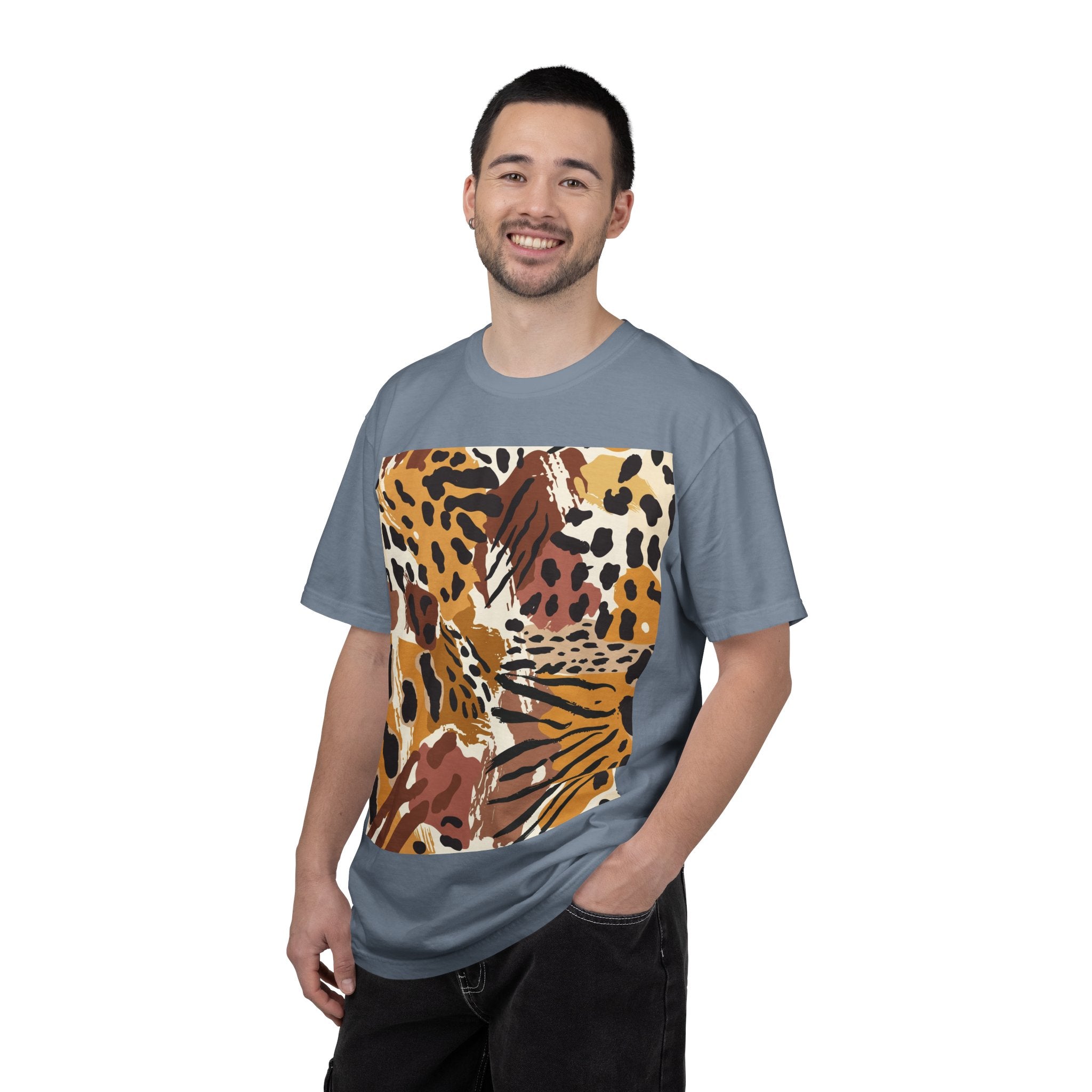 Leopard Print Graphic T-Shirt