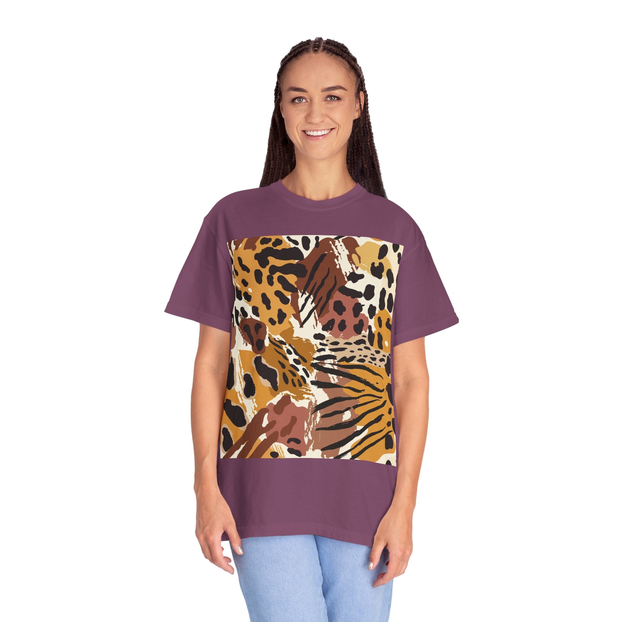 Leopard Print Graphic T-Shirt