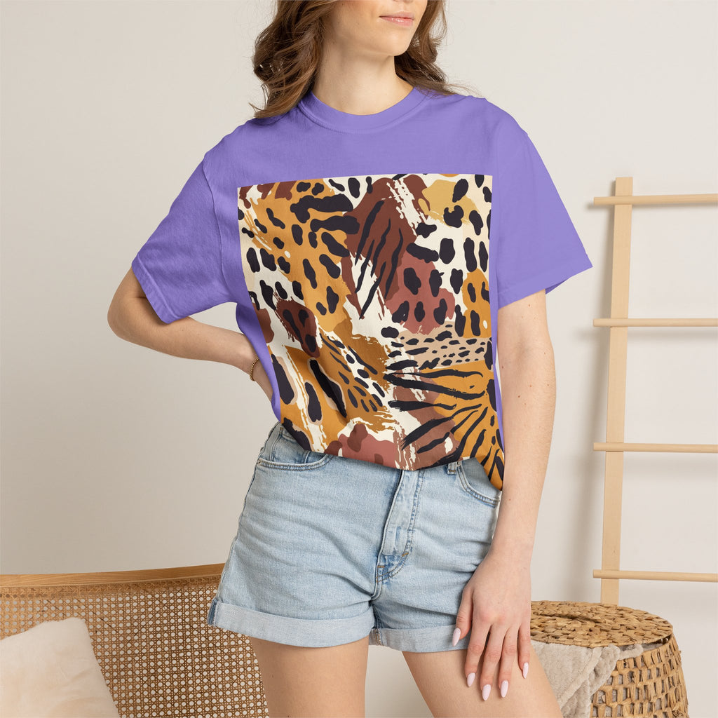 Leopard Print Graphic T-Shirt