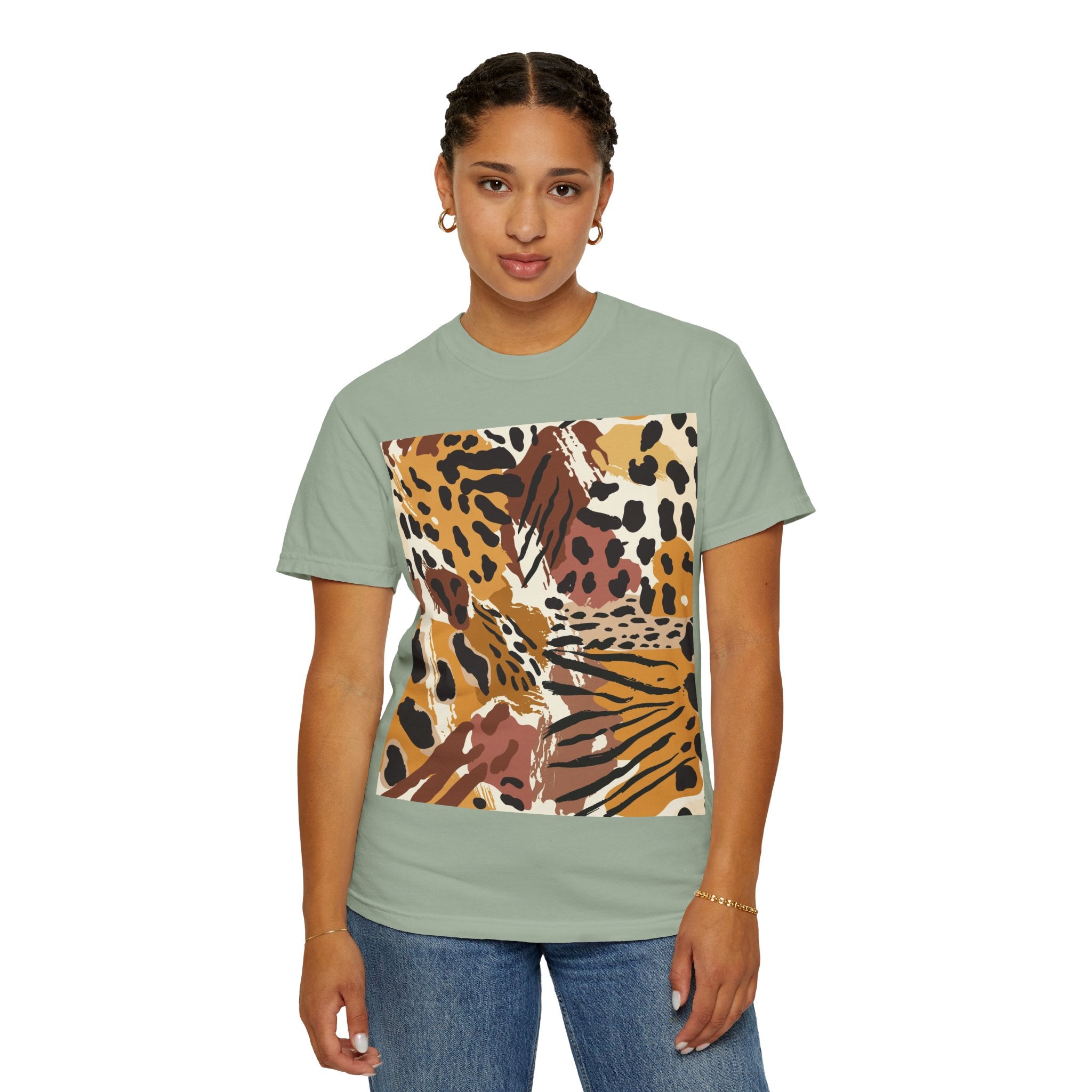 Leopard Print Graphic T-Shirt