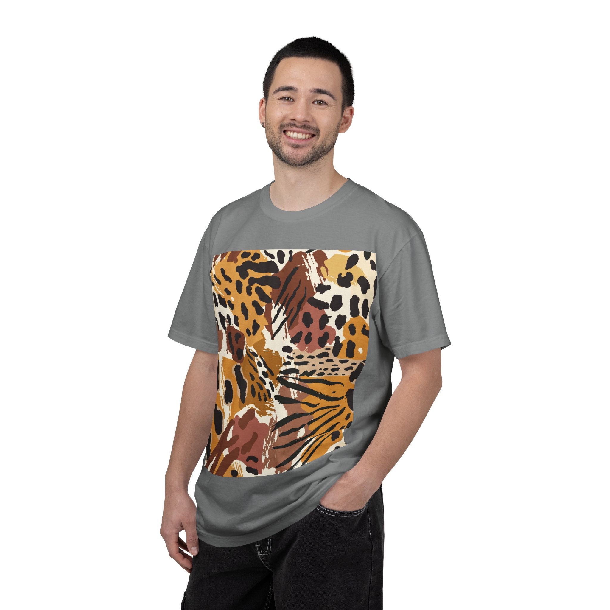 Leopard Print Graphic T-Shirt