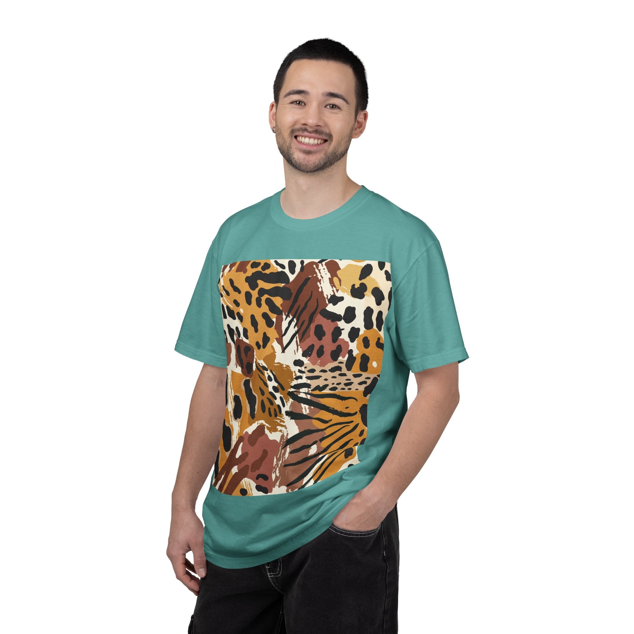 Leopard Print Graphic T-Shirt