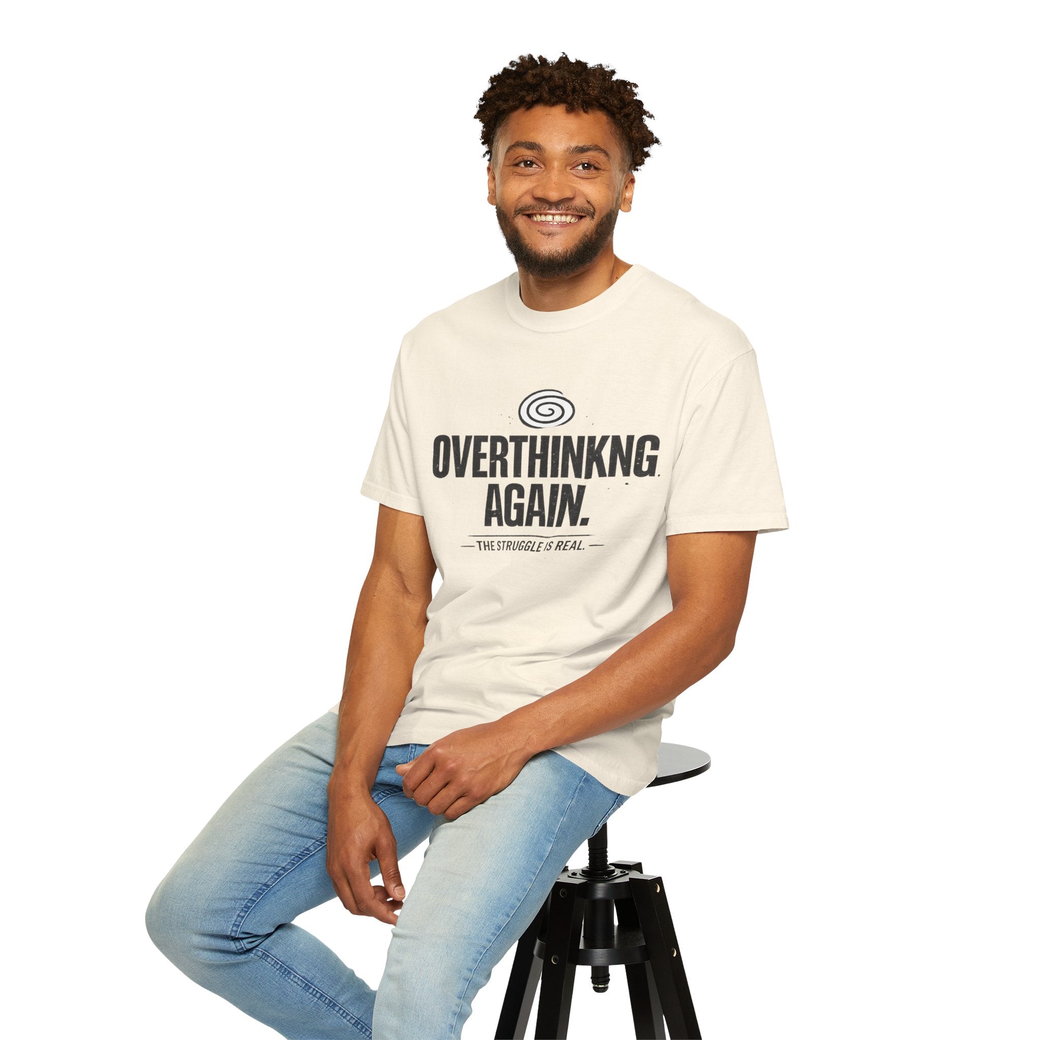 OVERTHINKING AGAIN Graphic T-Shirt