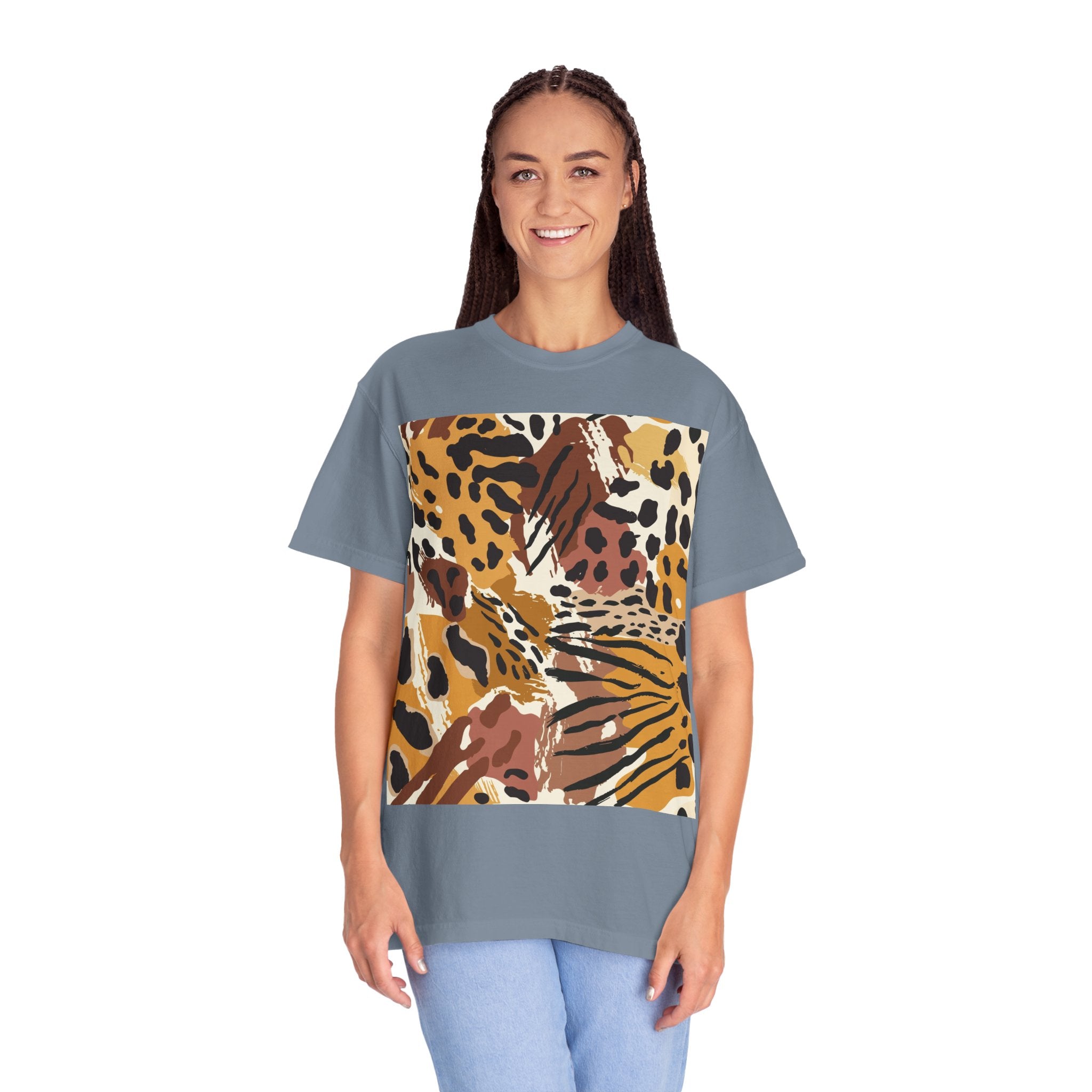 Leopard Print Graphic T-Shirt