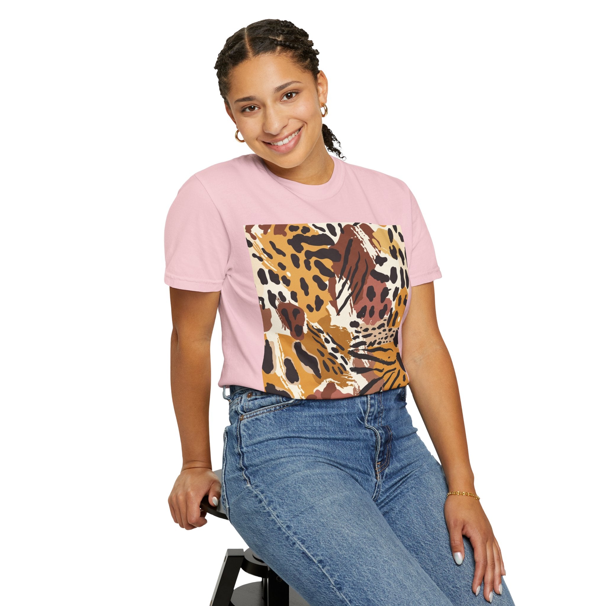 Leopard Print Graphic T-Shirt