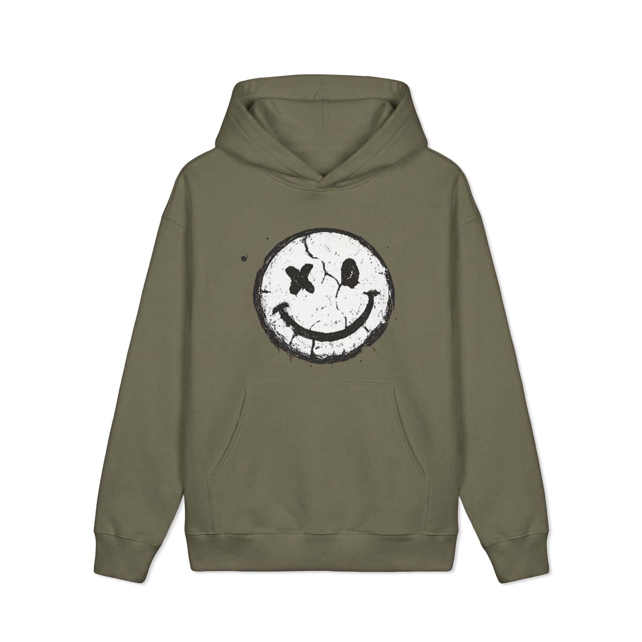 Broken Smile Oversized Hoodie