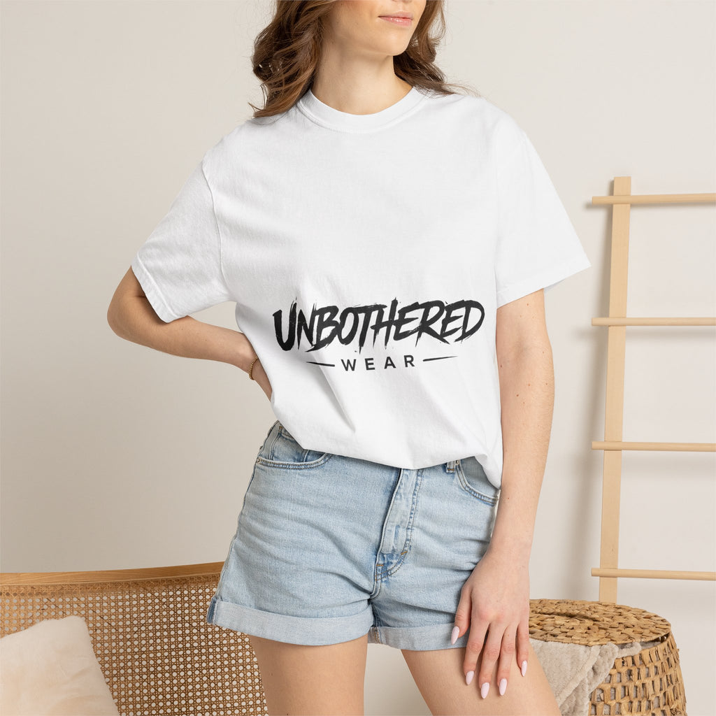 UNBOTHERED WEAR Graphic Streetwear Tee – Relaxed Fit Unisex T-Shirt