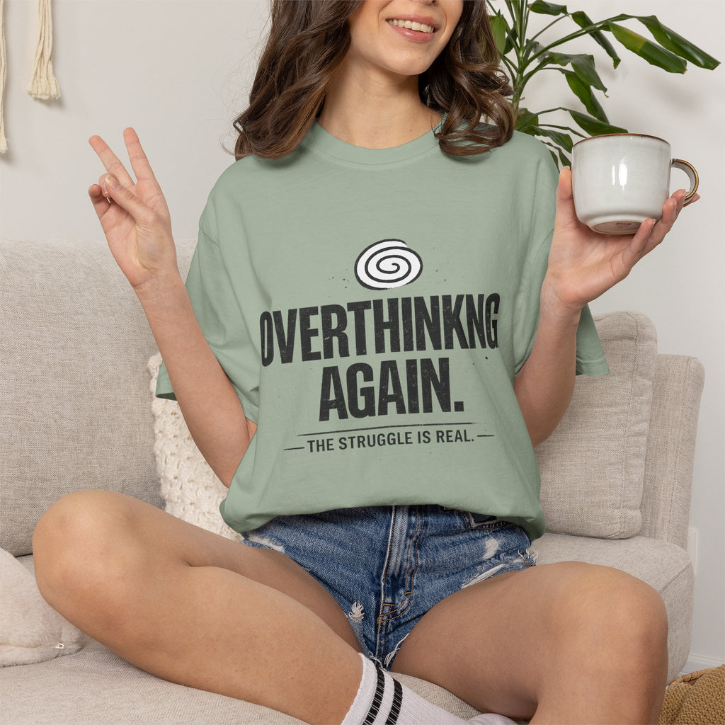 OVERTHINKING AGAIN Graphic T-Shirt