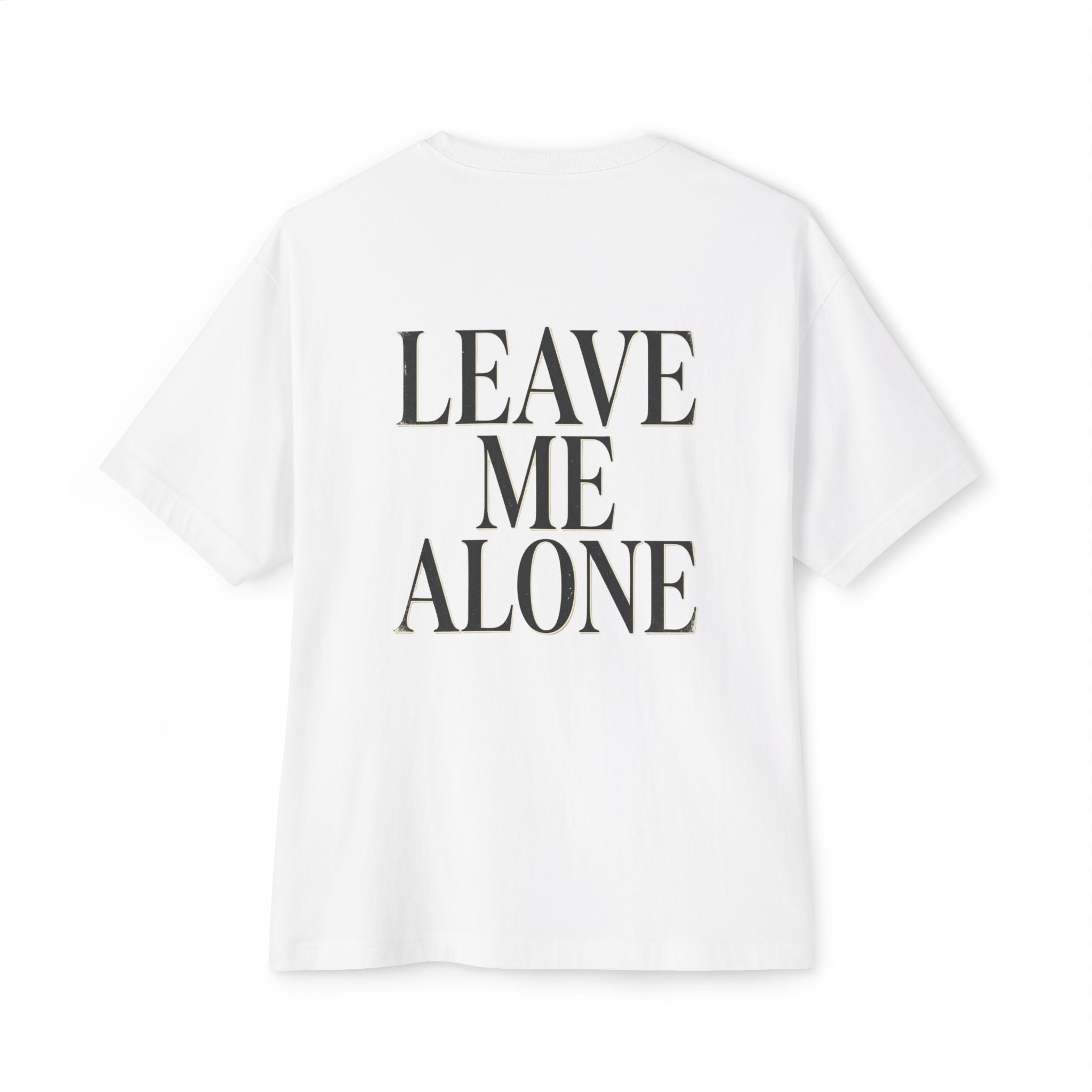 Leave Me Alone Oversized Boxy T-Shirt