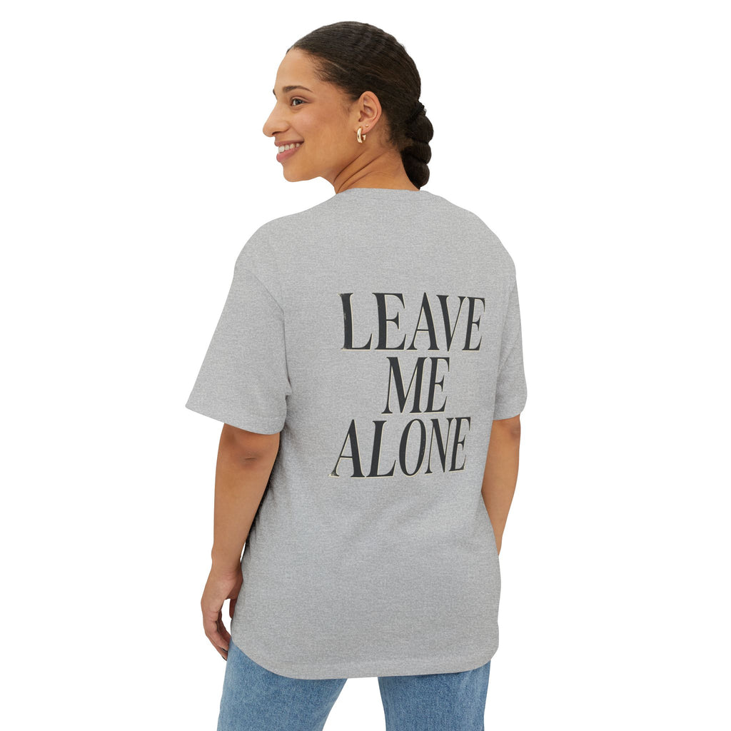 Leave Me Alone Oversized Boxy T-Shirt