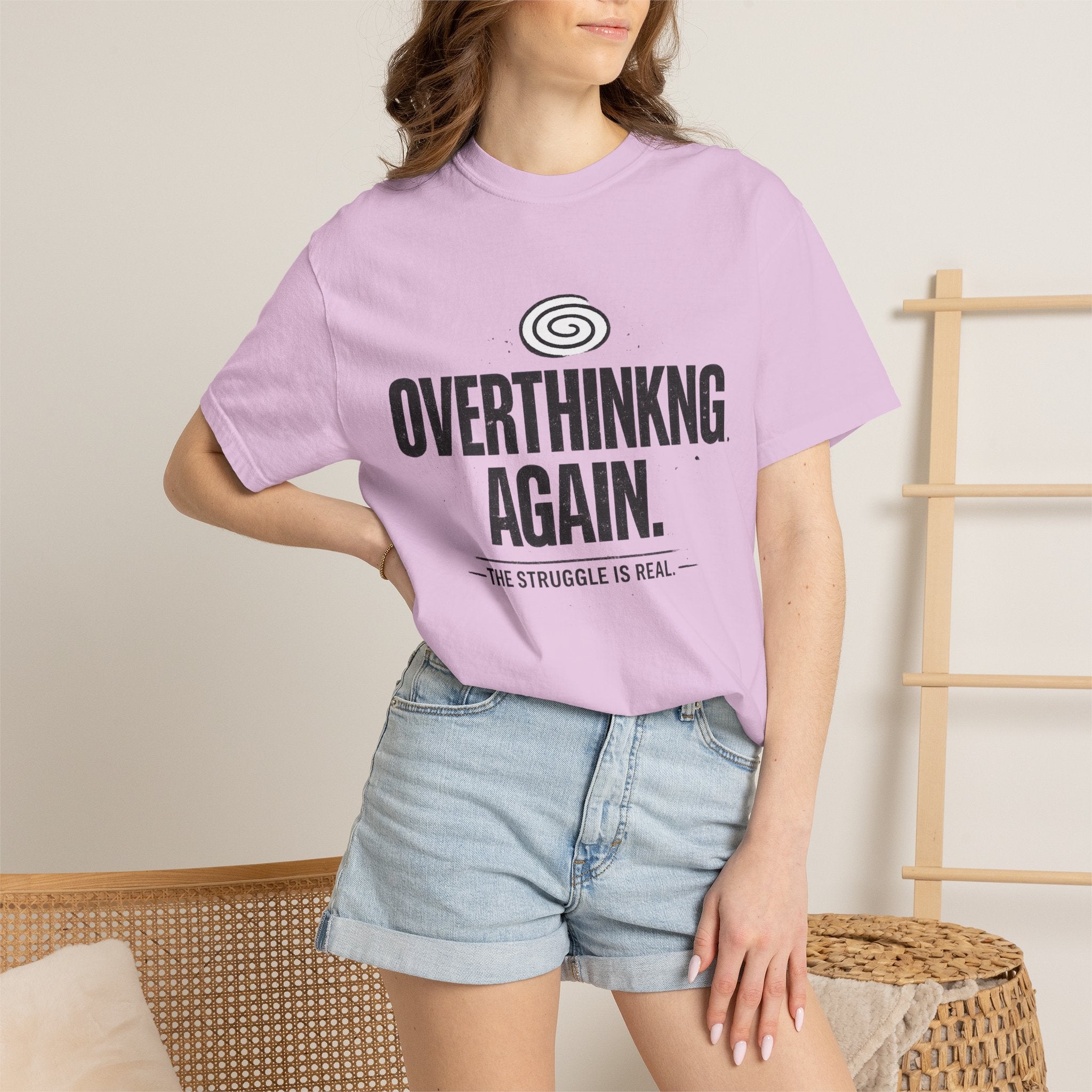 OVERTHINKING AGAIN Graphic T-Shirt