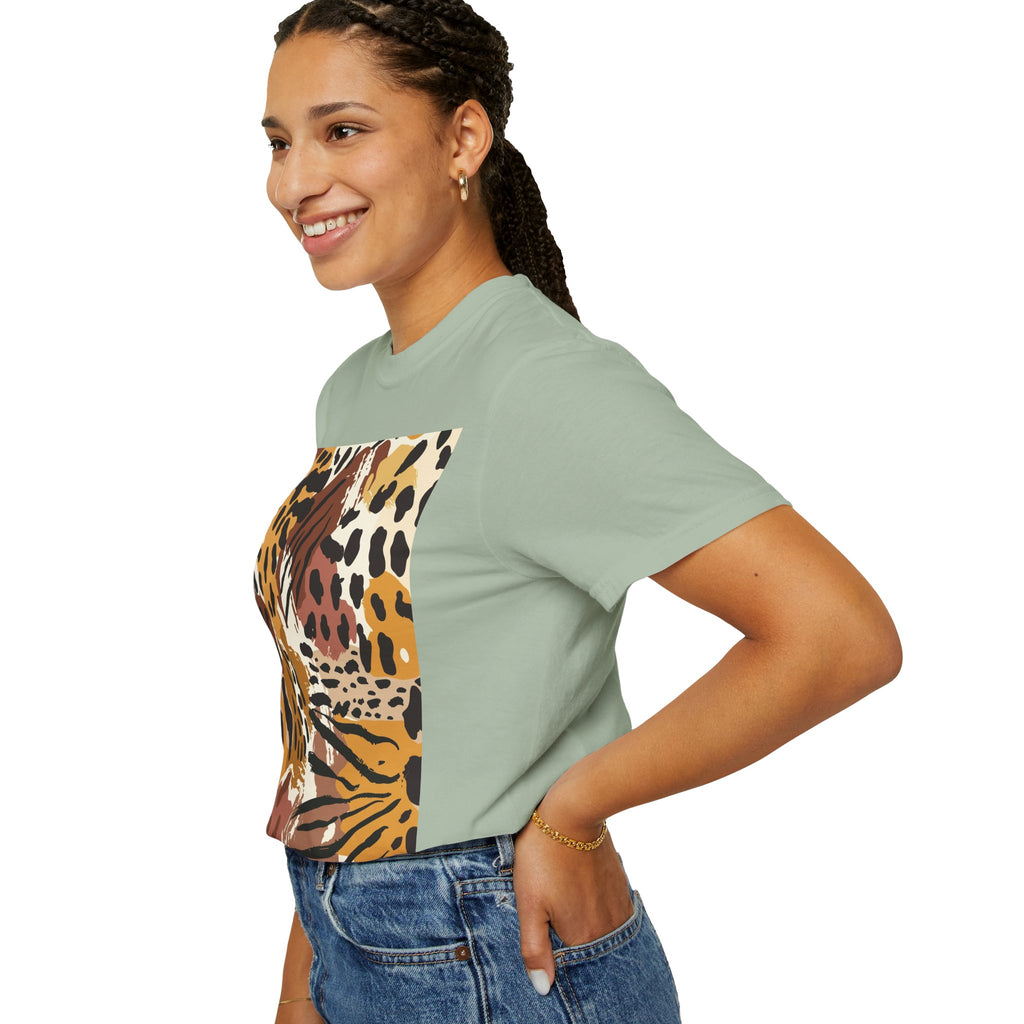 Leopard Print Graphic T-Shirt