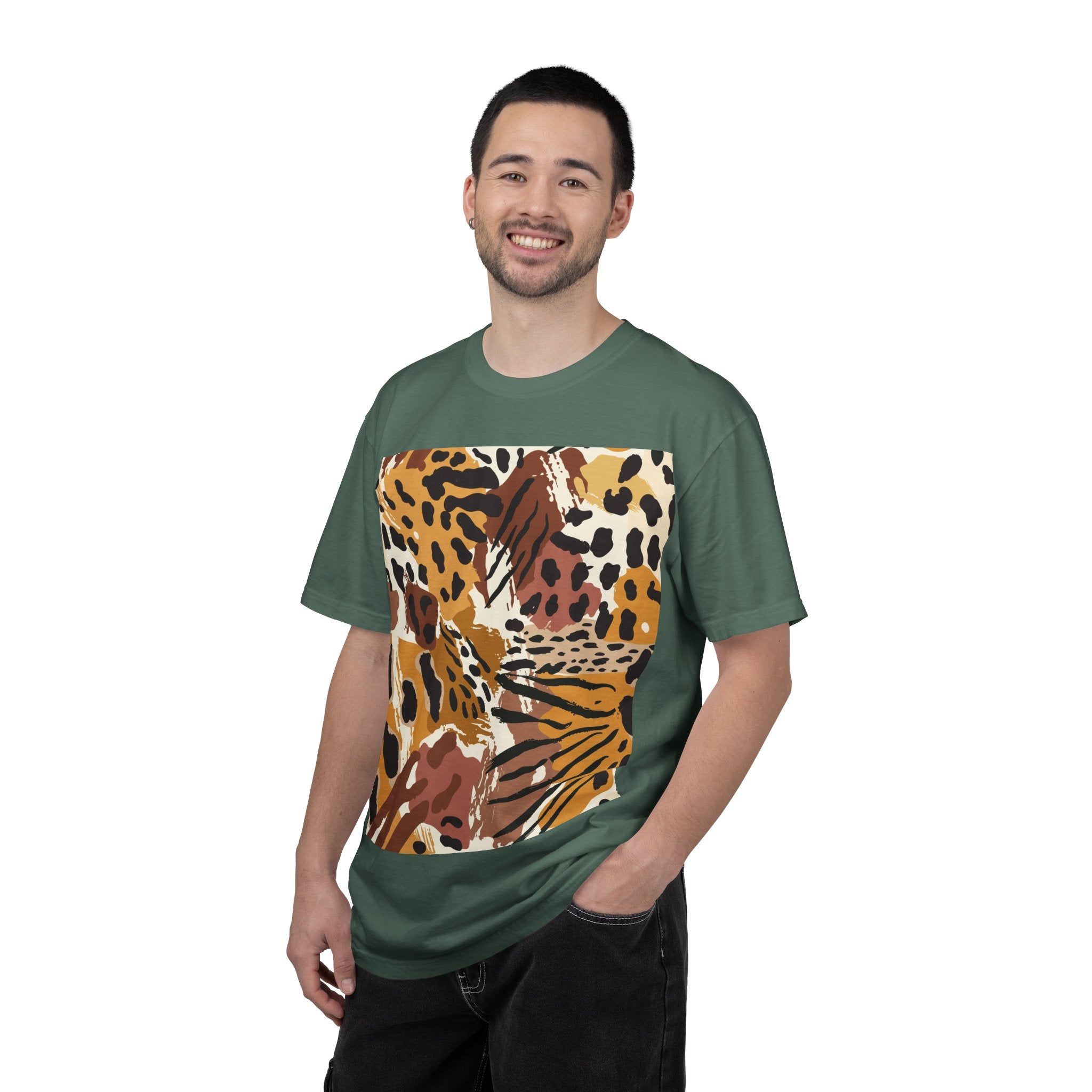 Leopard Print Graphic T-Shirt